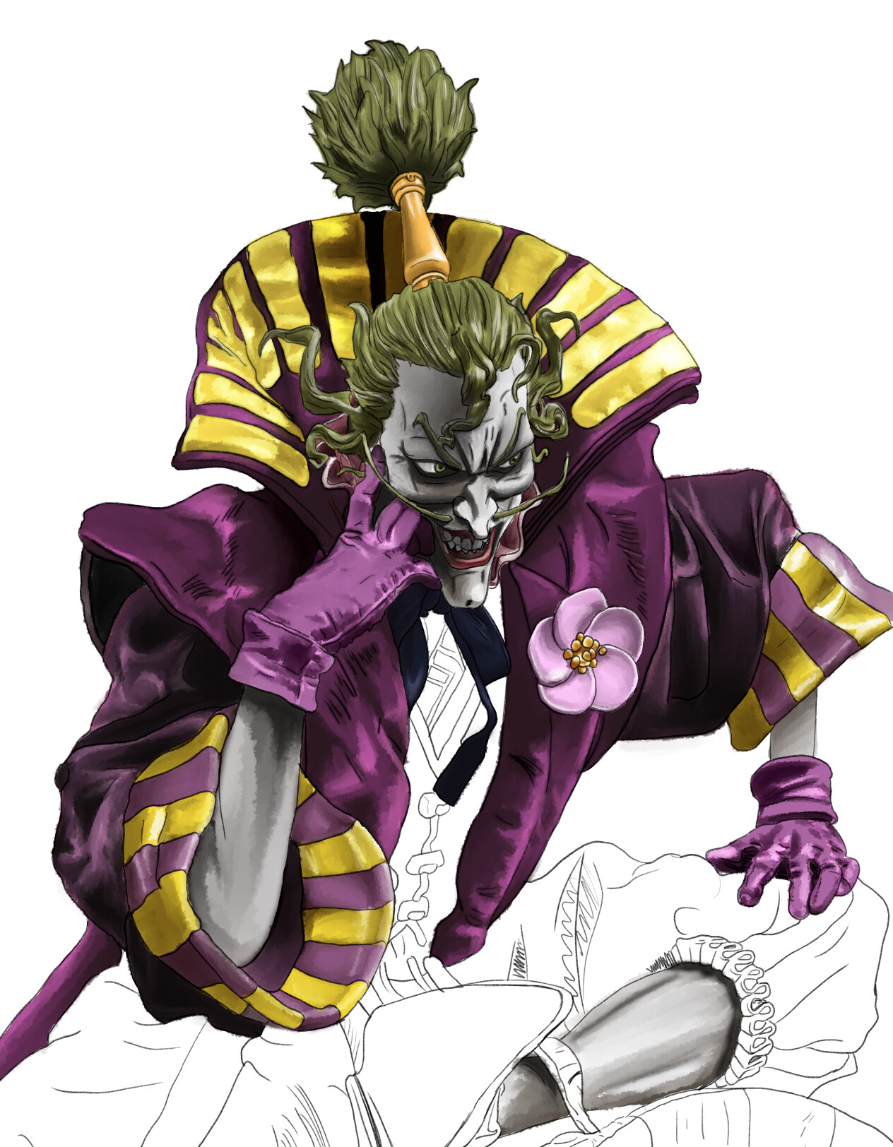 Batman ninja deals joker injustice