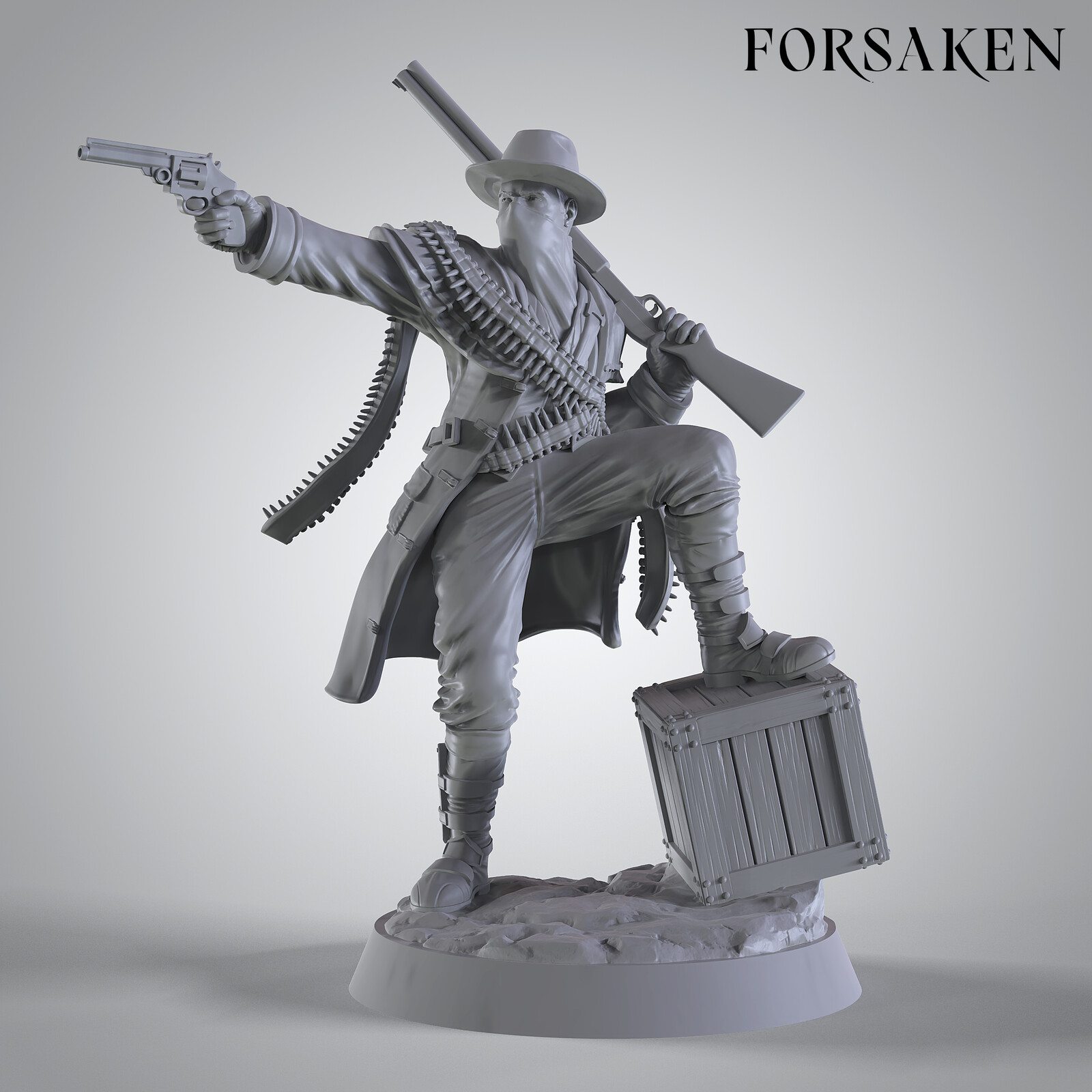 Forsaken Boardgame miniatures