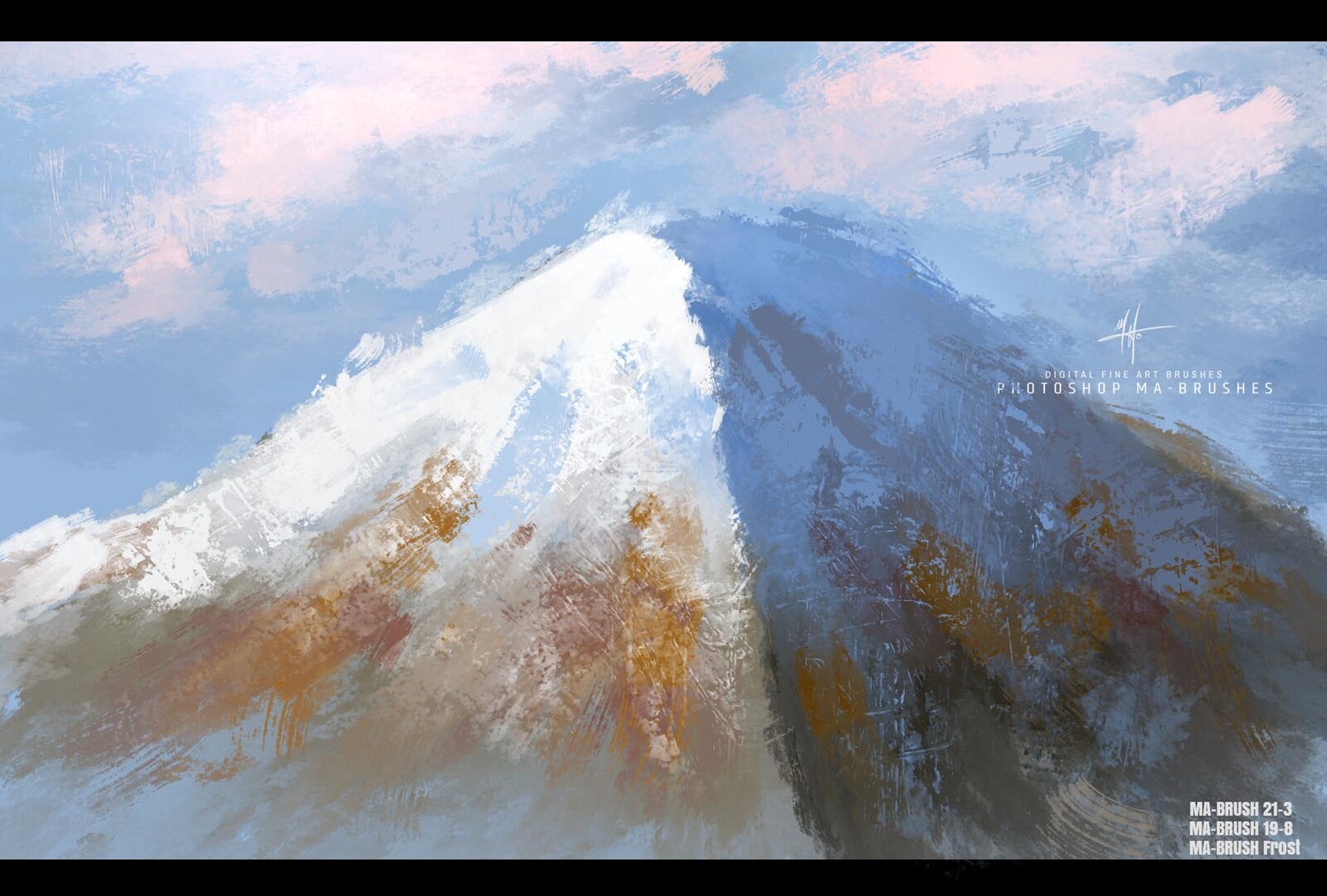 Concept Art Brushes for Painterly Landscape/Scenery Painting