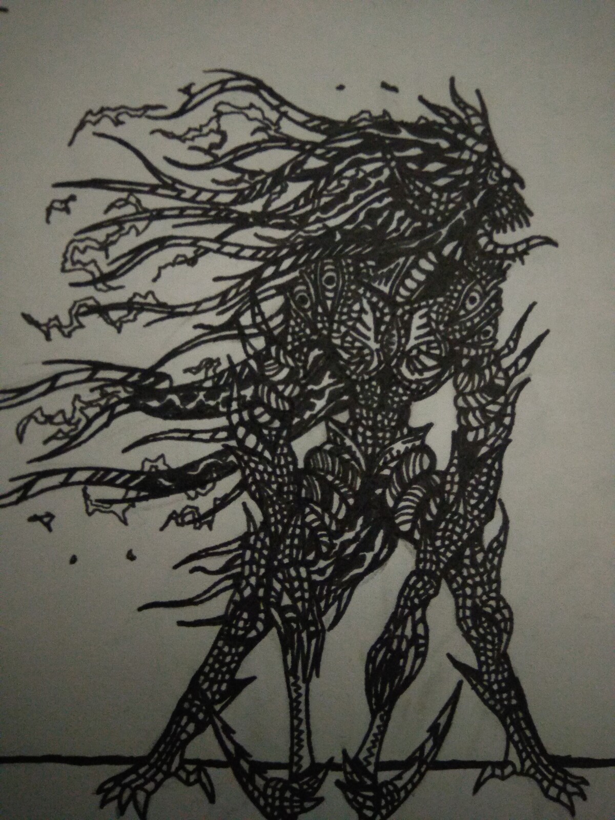 Dark Fantasy Creature Concept John Kakkos Artstation How to draw a dark anime angel, step by step, concept art, fantasy #8867875 anxiety dark anime drawings #22090744 dark fantasy creature concept john