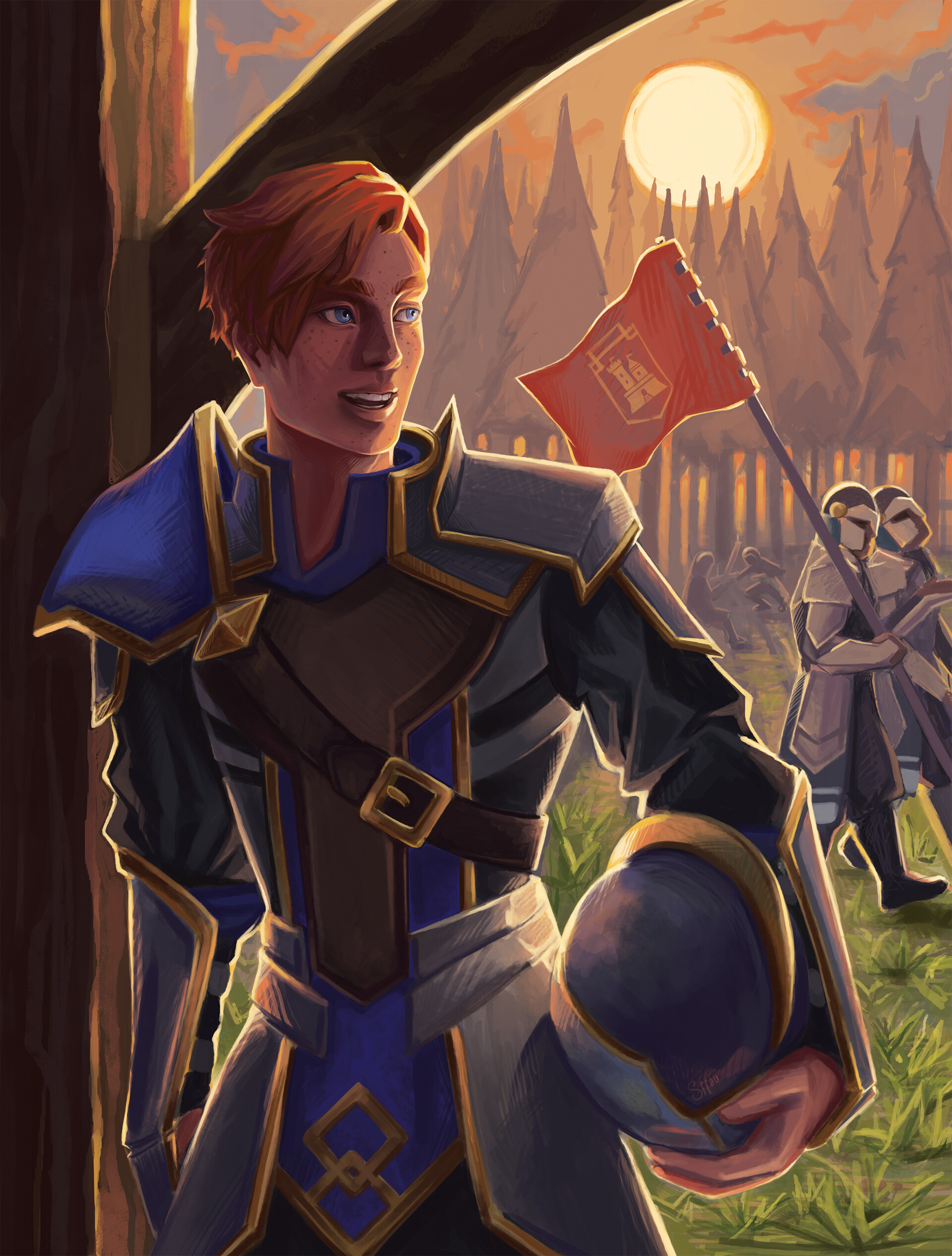 Artstation Gren Echoes Of Thunder Craig Batstone Viren leads the human kingdoms to war against xadia.