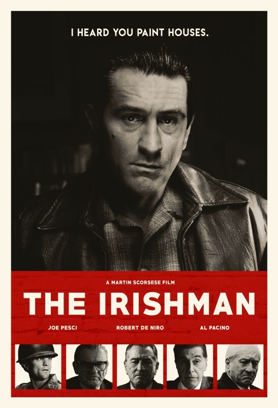 S/S THE IRISHMAN - 27x20 RARE 2019 Original Authentic Movie Poster