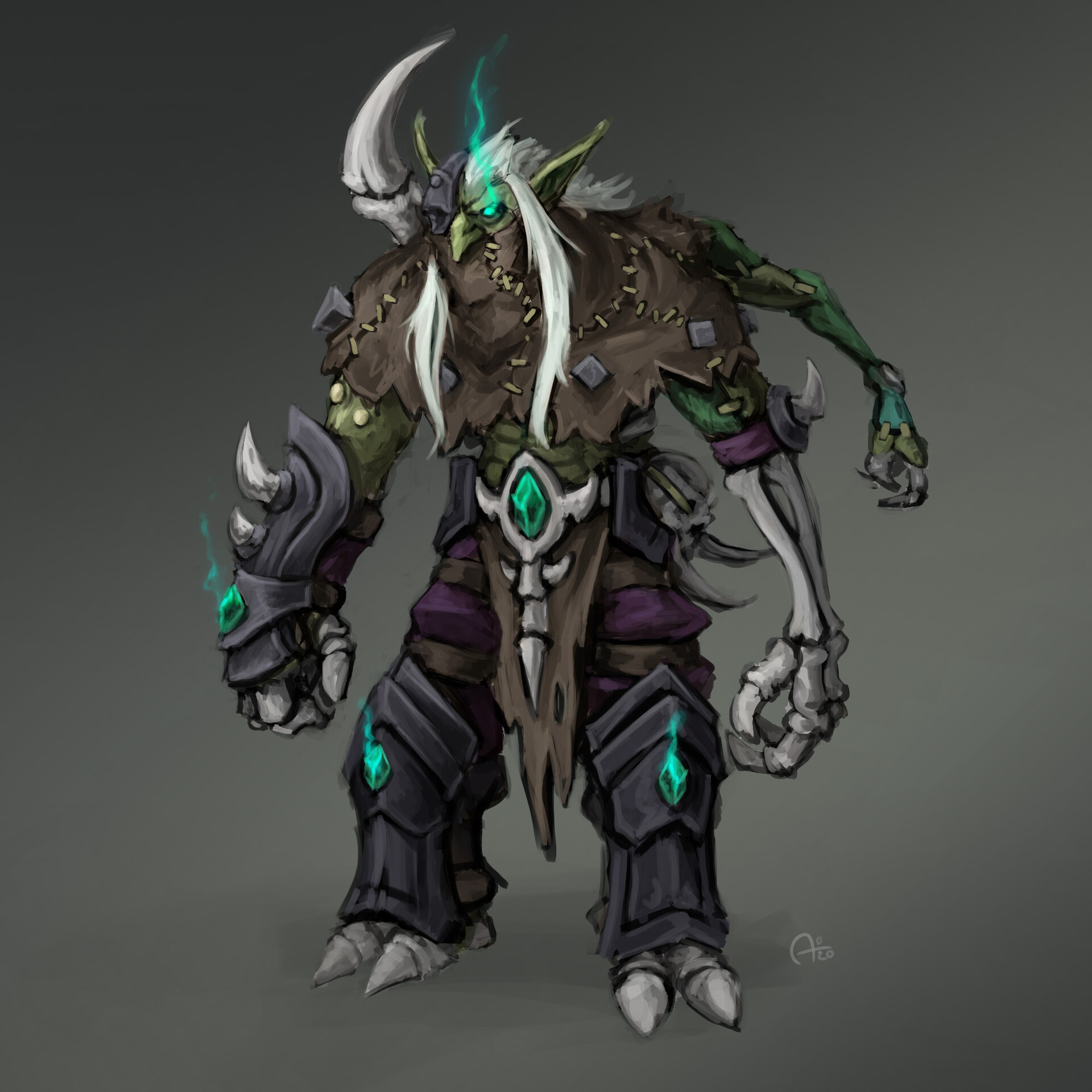 Necrolord Arthur Lorenz - [Fan Concept] Necrolord Zul'jin