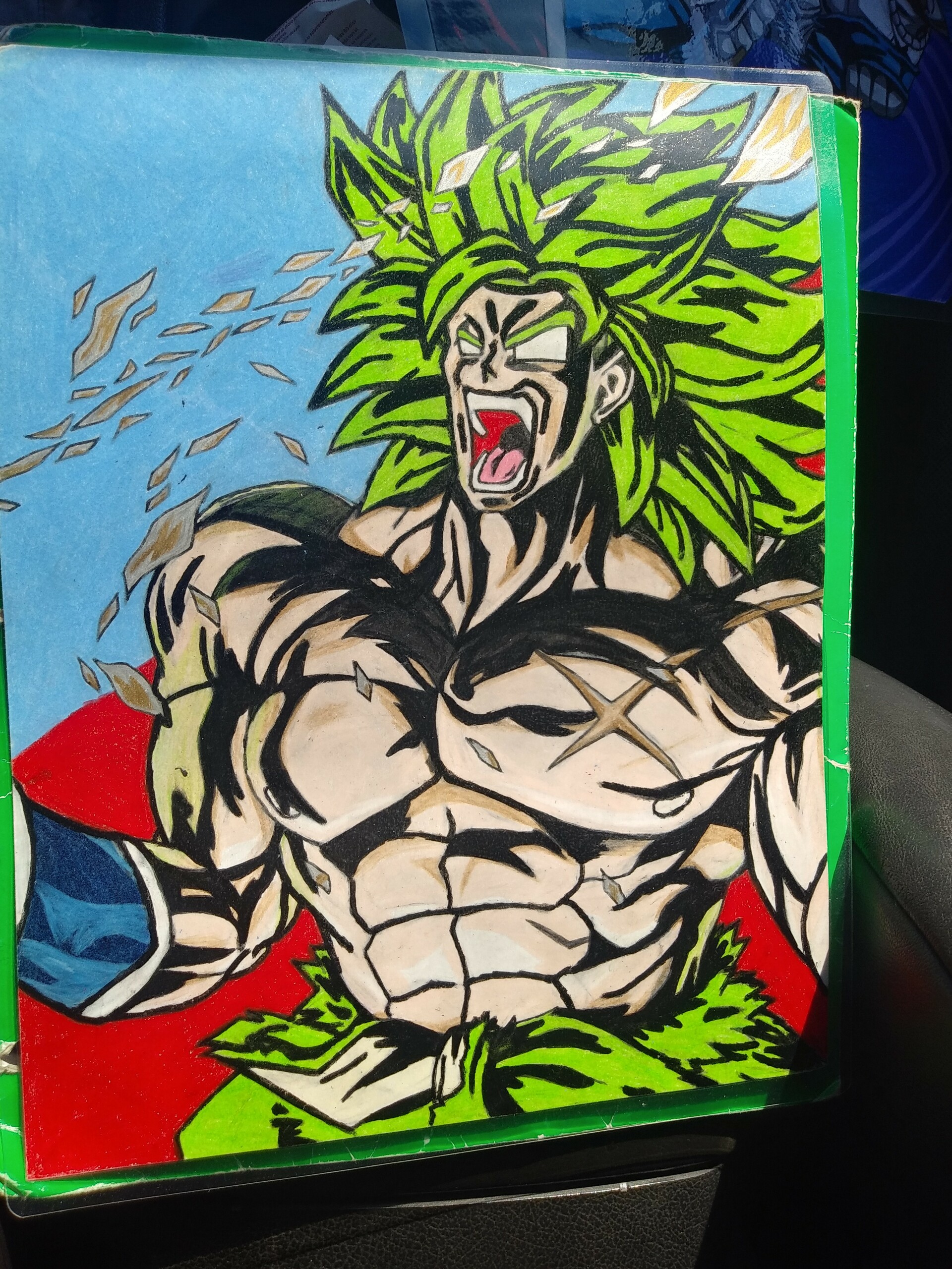 Juan Alvarado Dragon Ball Super Broly Drawing