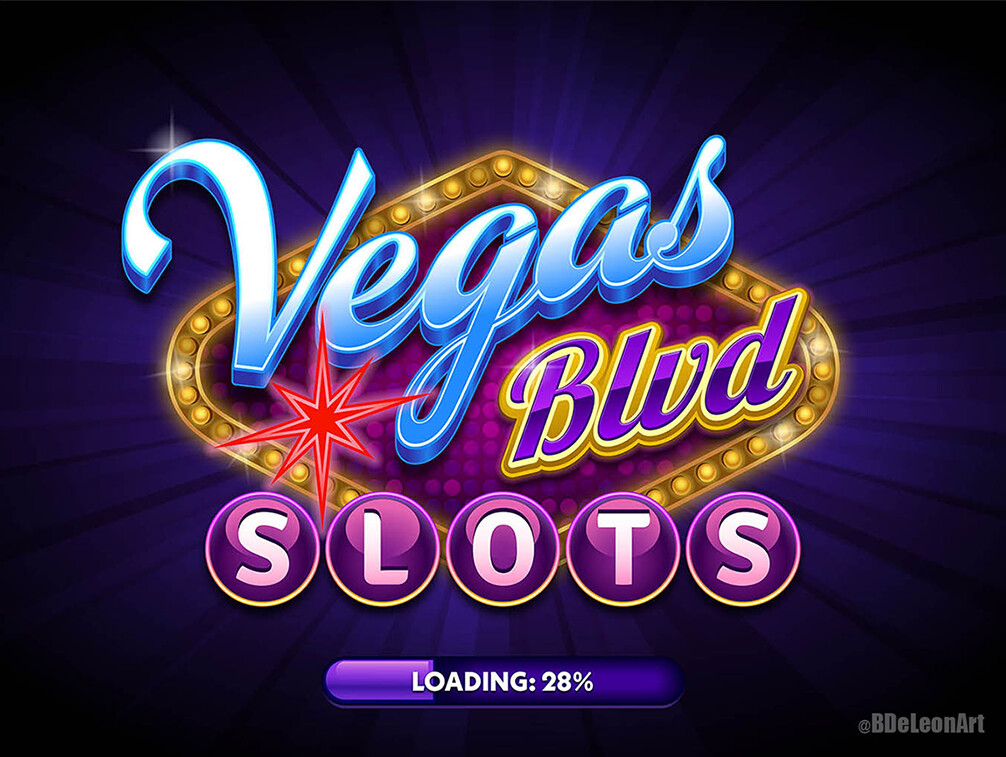 Brian De Leon - Vegas Blvd Slots Logo
