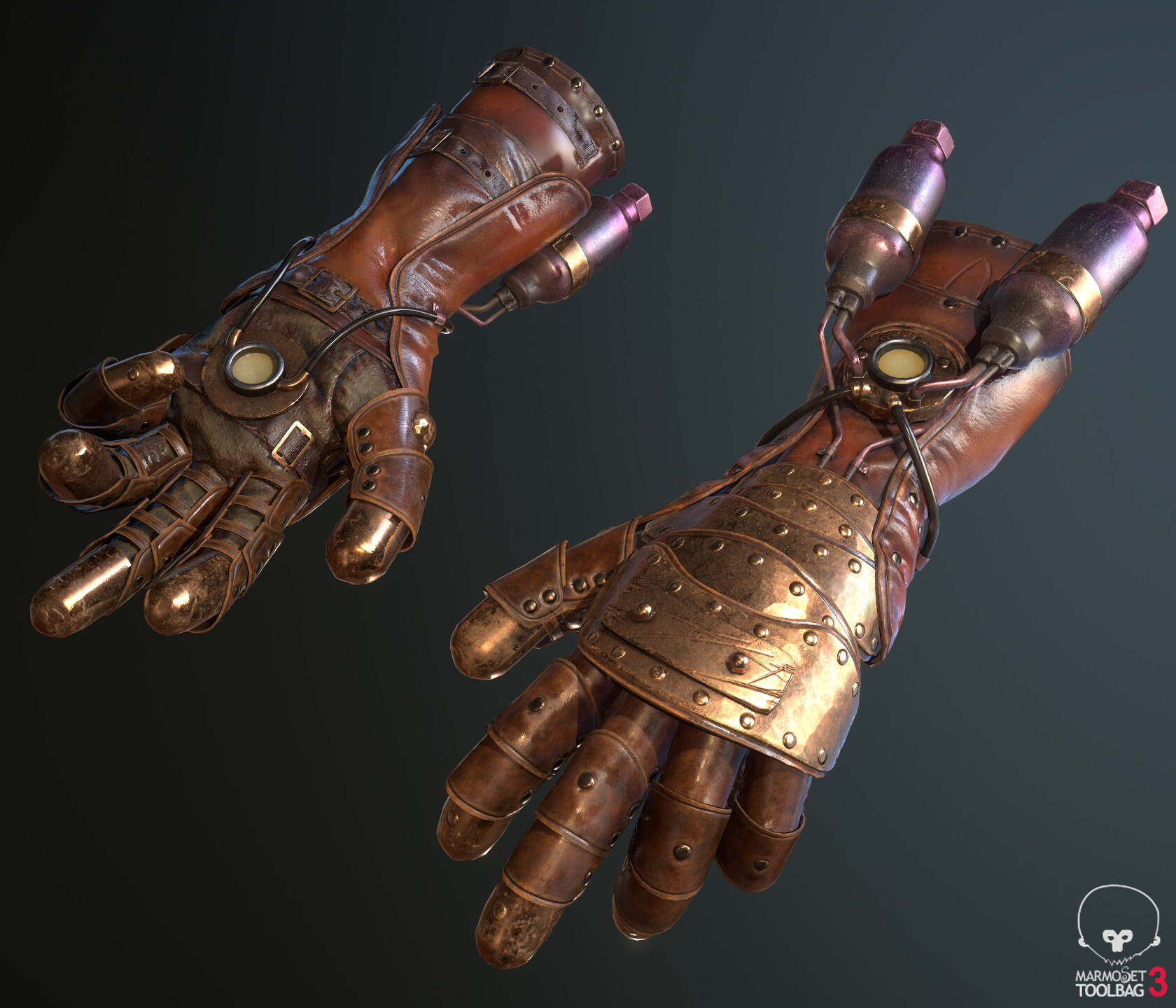 steampunk glove