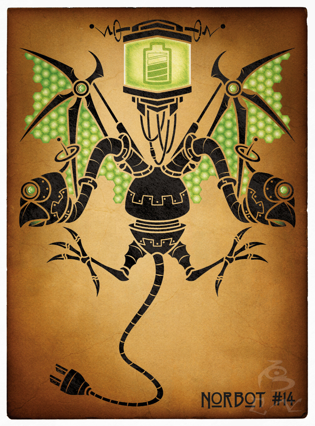 ArtStation - Norbots: Norbot #14