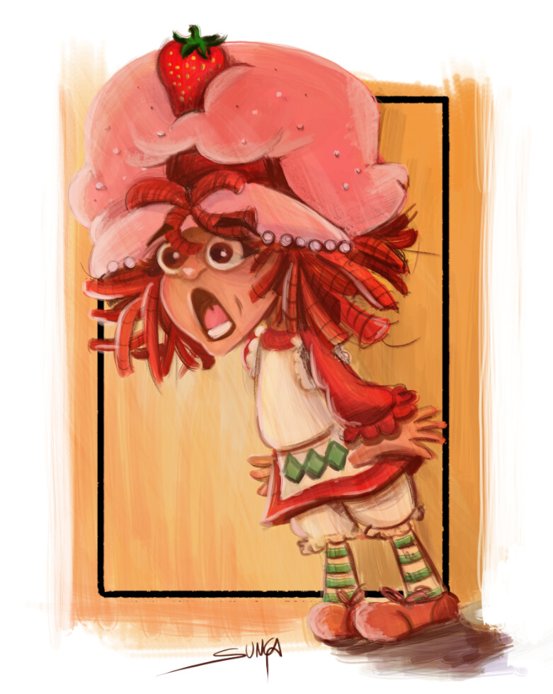 ArtStation Strawberry Shortcake Fanart