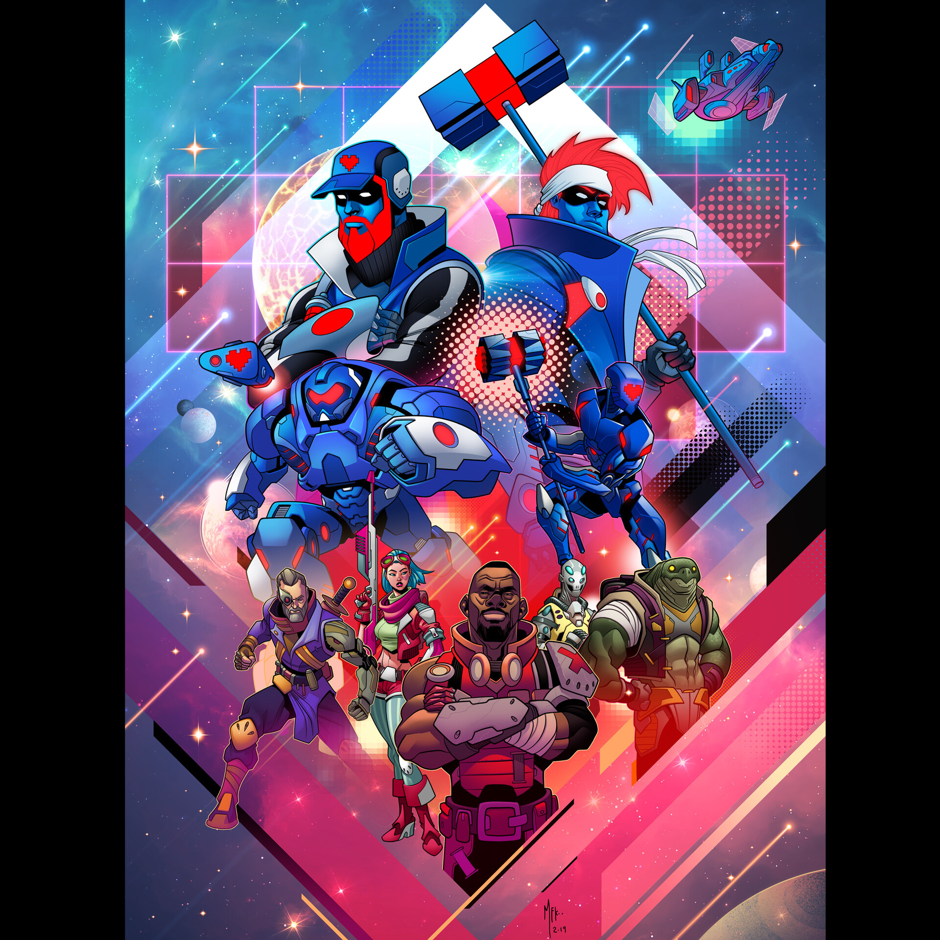 ArtStation PEGBOARD NERDS