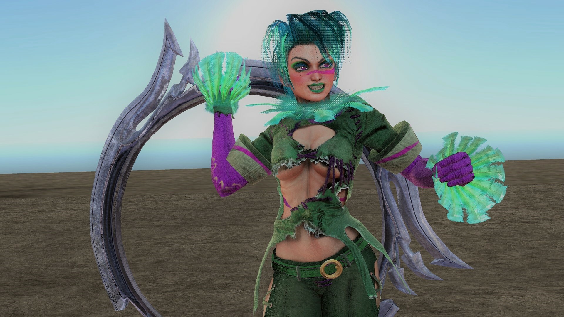 Artstation Tira Render Soul Blades Soul Calibur 3 Matias Benjamin Errazti Lopez