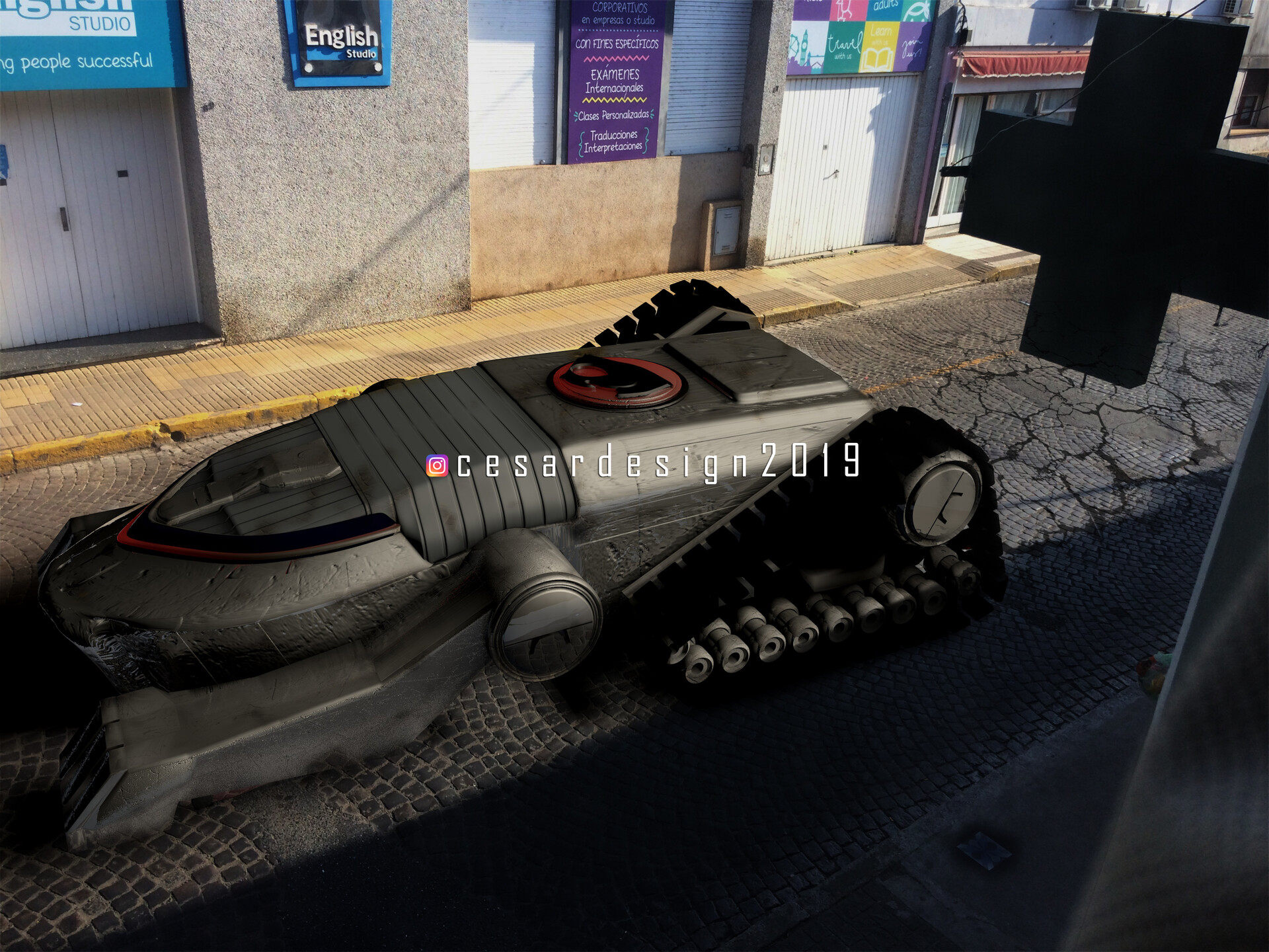 ArtStation - Thunder Tank