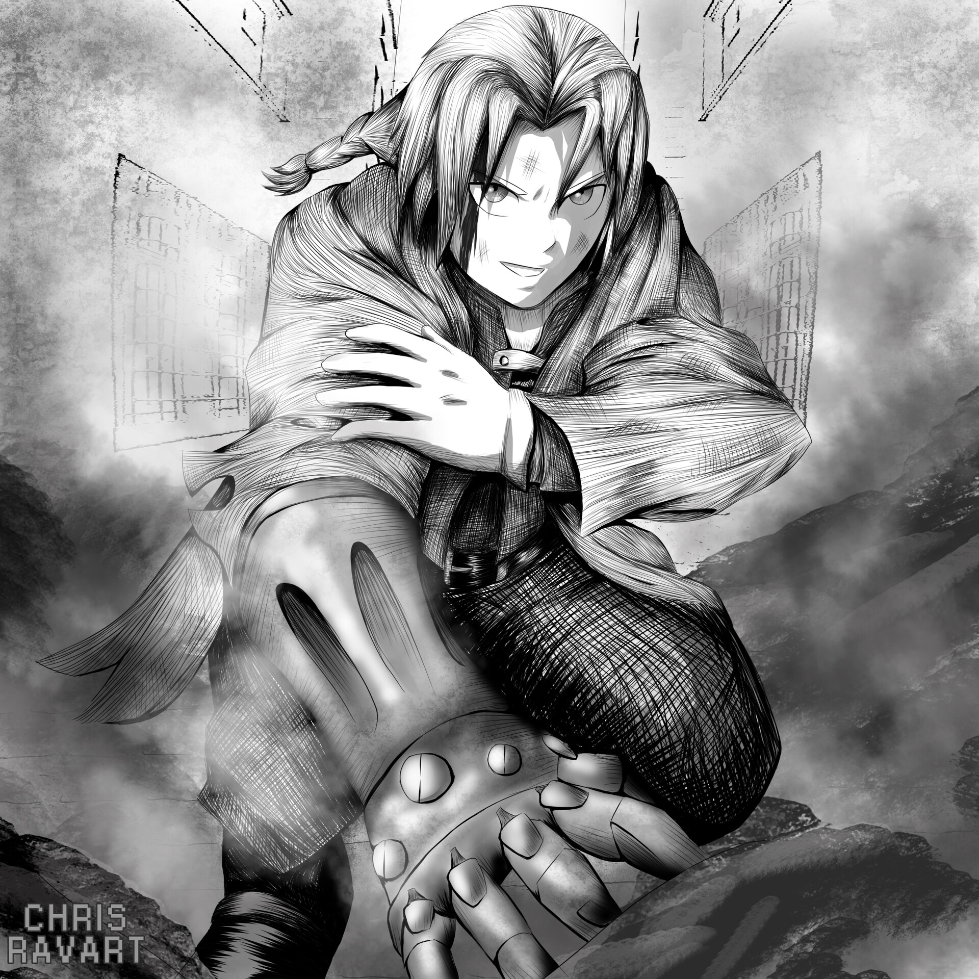 Artstation Edward Elric Fanart Chris Ravart All png & cliparts images on nicepng are best quality. edward elric fanart chris ravart