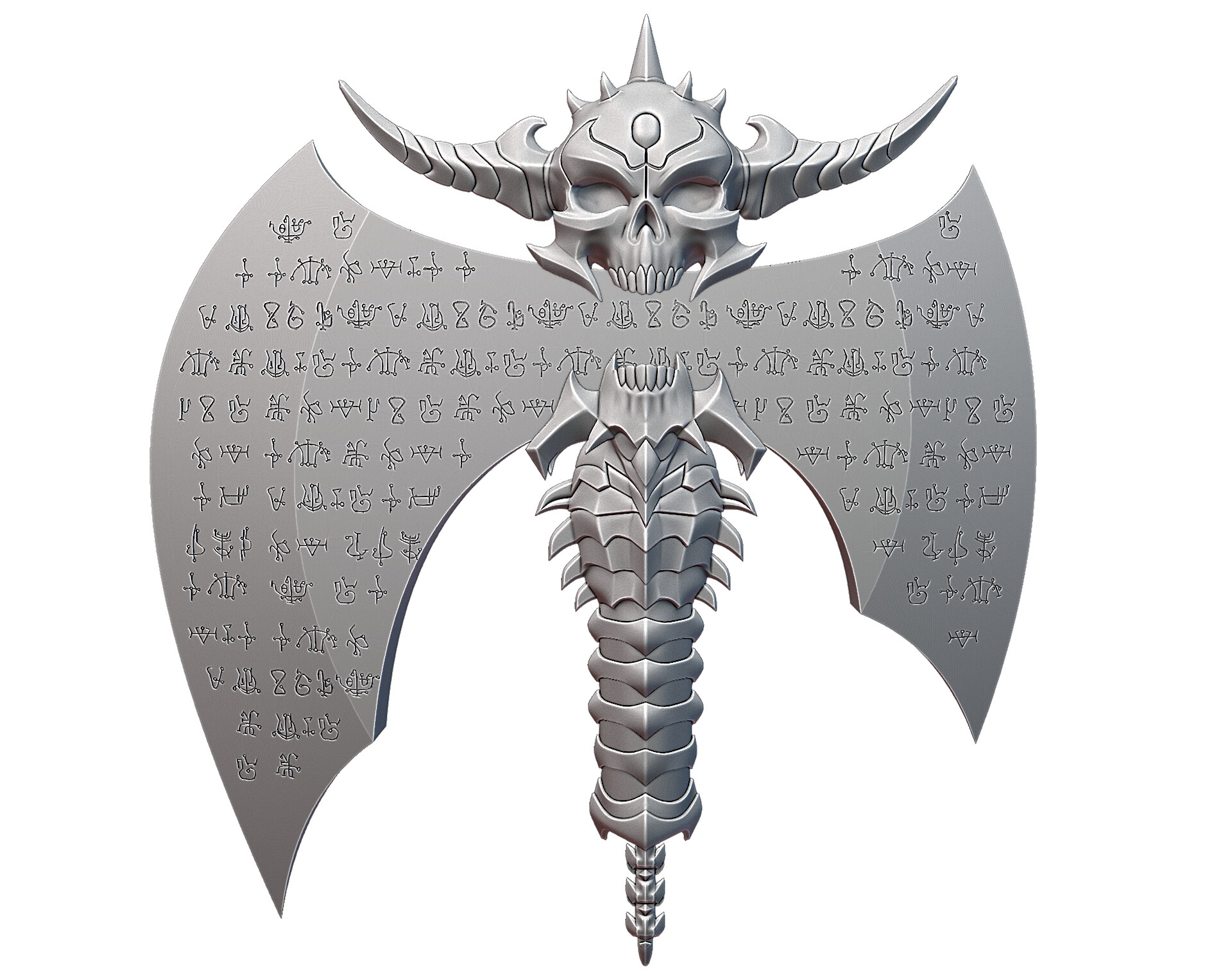 Doom Eternal Marauder Axe Artstation The Marauder S Axe 3d Print Model Doom Eternal Youssef Abusamra the marauder s axe 3d print model