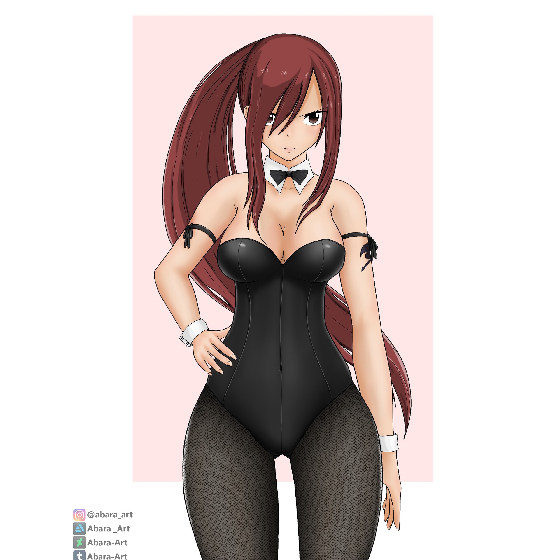 ArtStation - Erza Scarlet Bunny