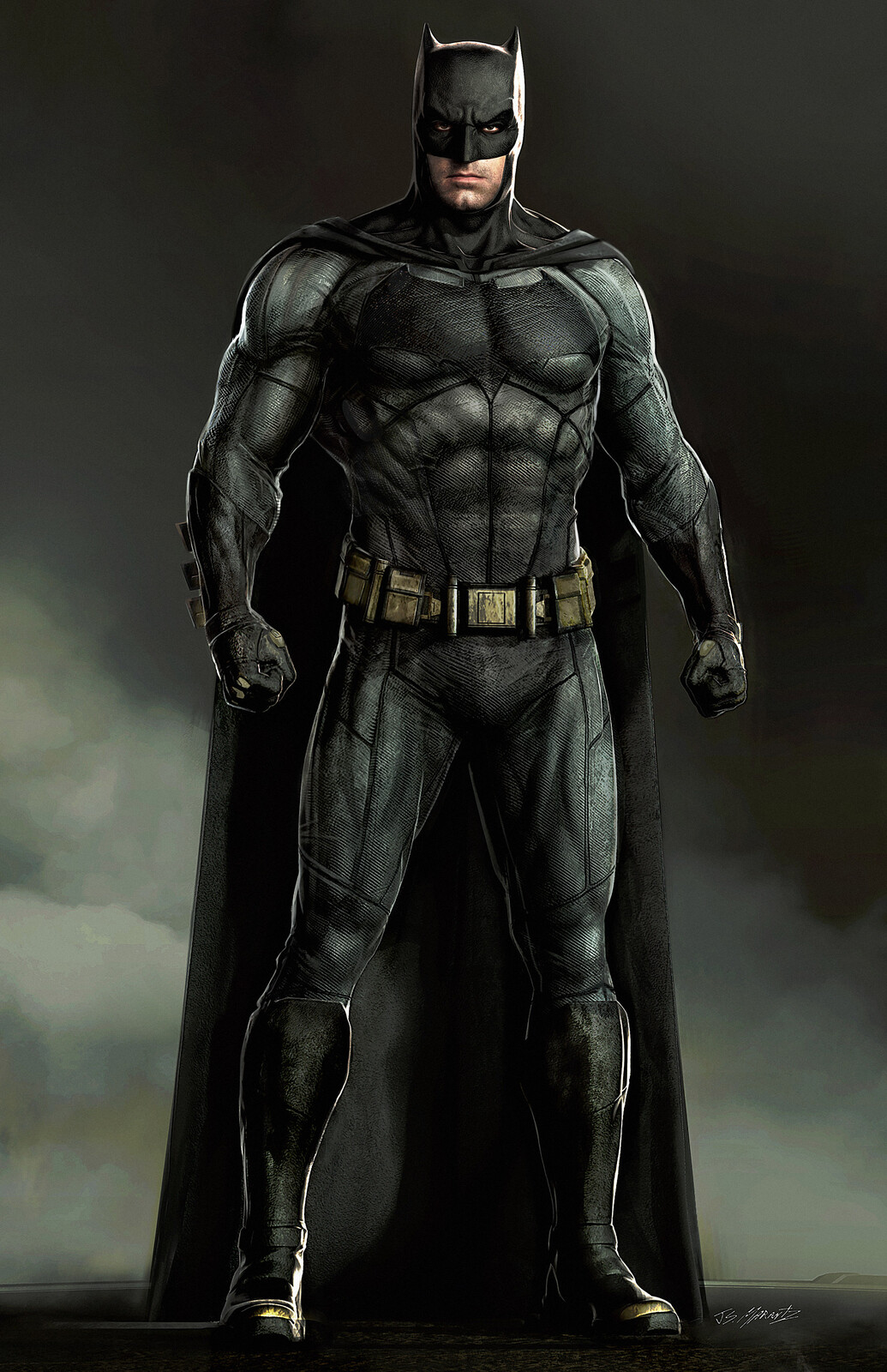 Justice League: Batman Concept Art