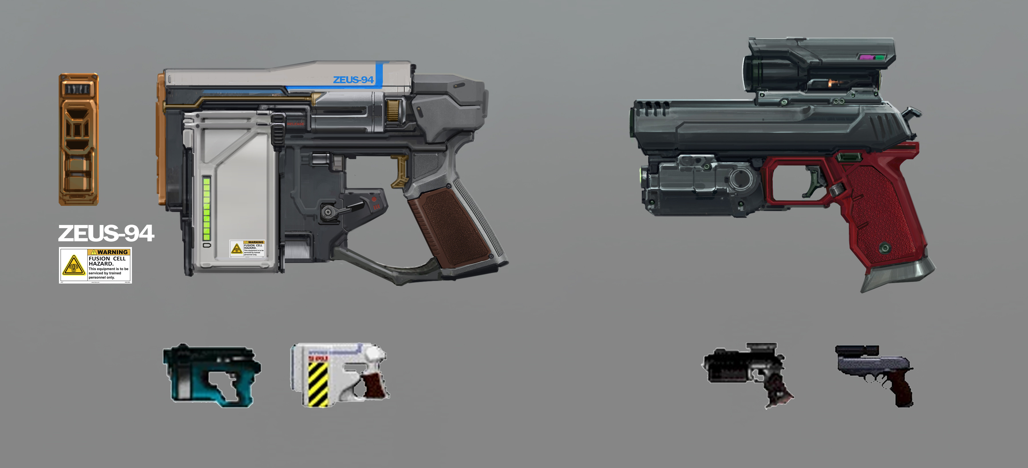Weapon sketches (special editioned)