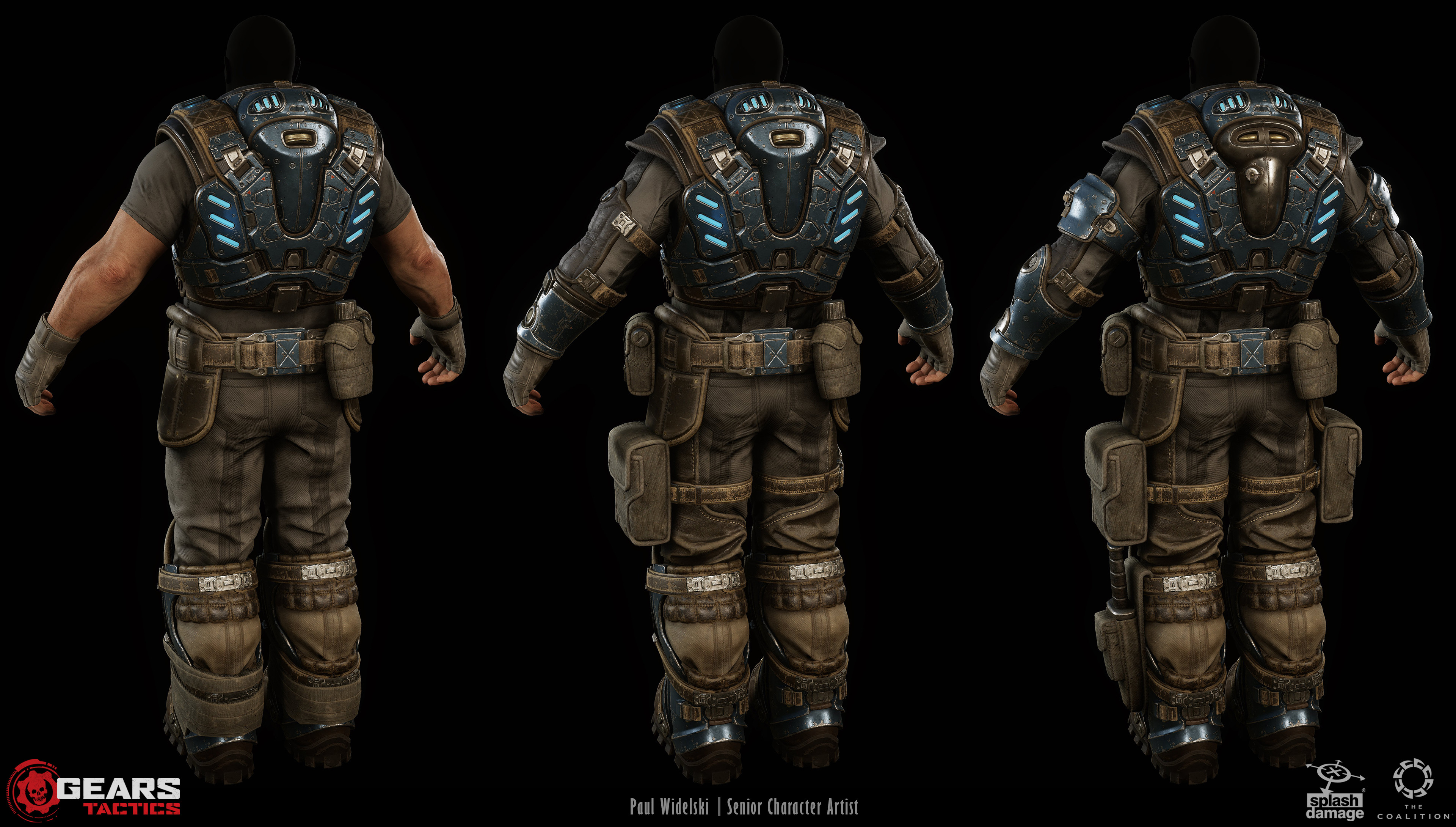 gears tactics all armor