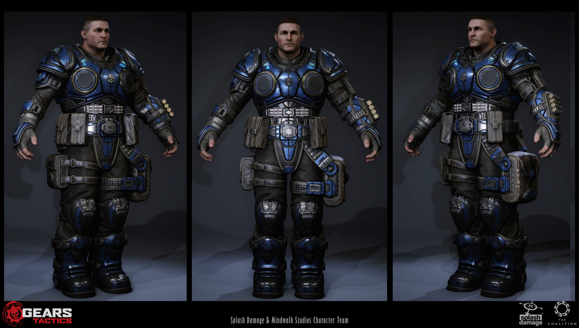 Ben Davis Gears Tactics Grunt Armours