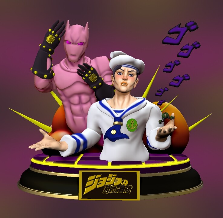 Low Kar Hin Yoshikage Kira Statue Bust Fanart Jojo Bizzare Adventure Jojolion Part 08 Fb memes jojo memes bizarre art jojo bizarre jojo's bizarre adventure new game characters yoshikage kira slice of life anime joseph joestar. yoshikage kira statue bust fanart