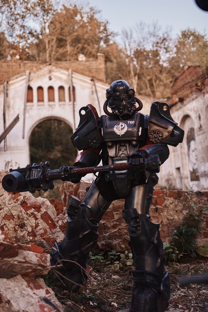 Artstation Fallout T 60 Powerarmor Cosplay Pavel Berserk