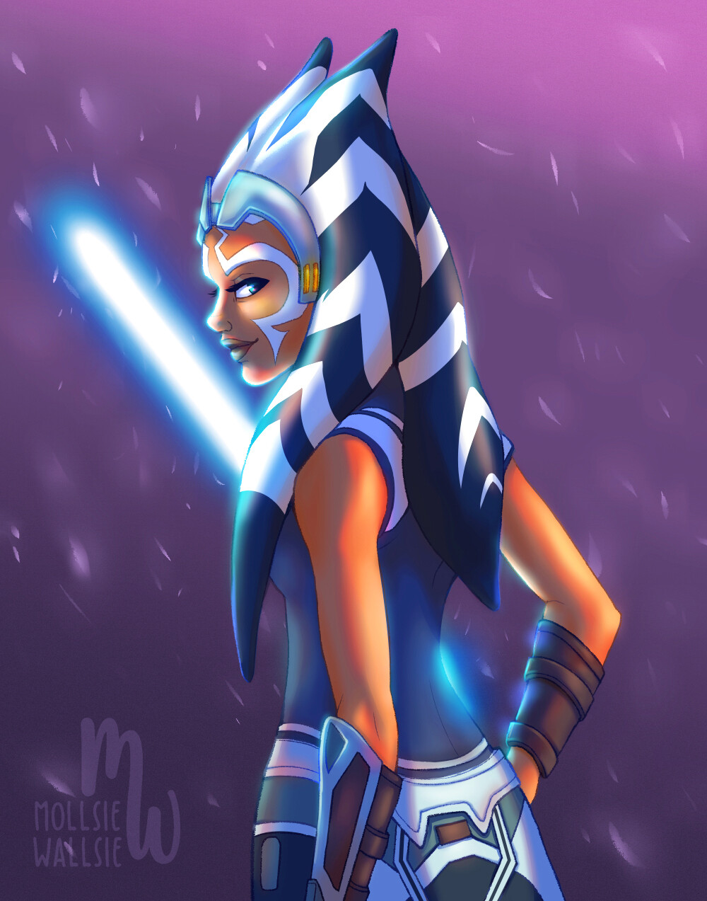 Artstation Ahsoka Tano Molly Warner