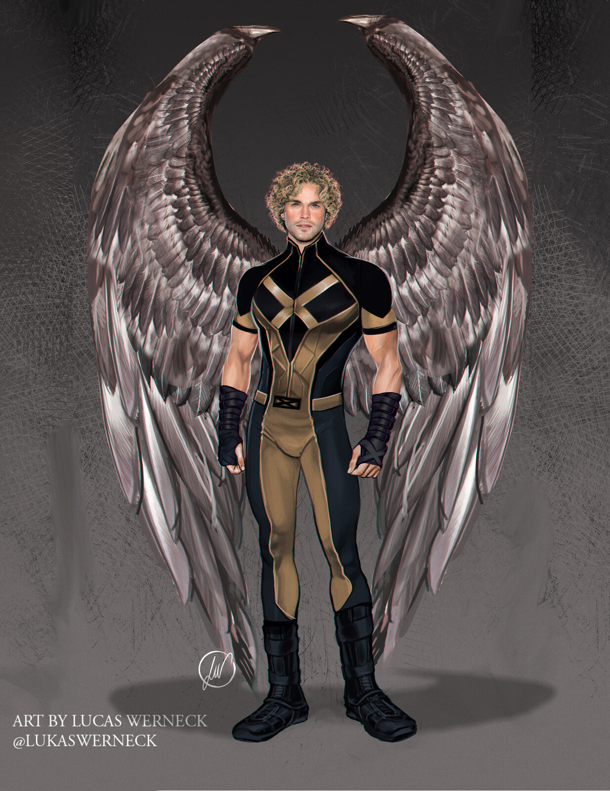 Lucas Werneck ANGEL Marvel Cinematic Universe concept