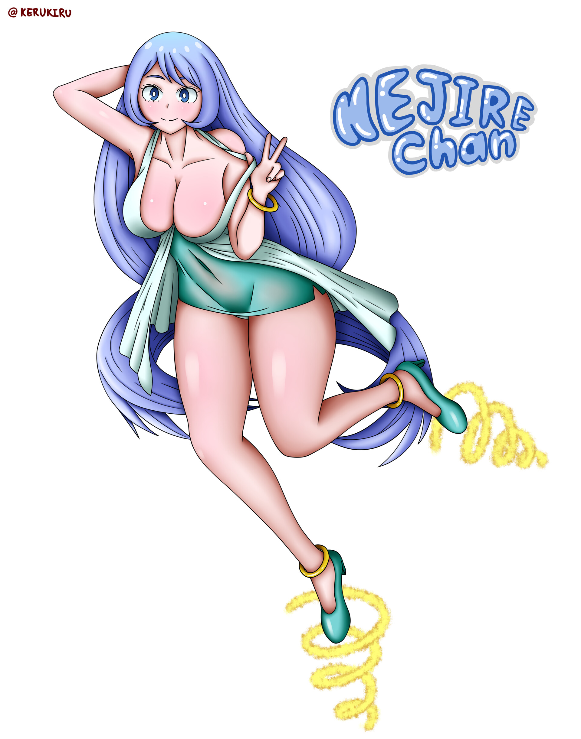 Artstation Hado Nejire S Proportions Keru
