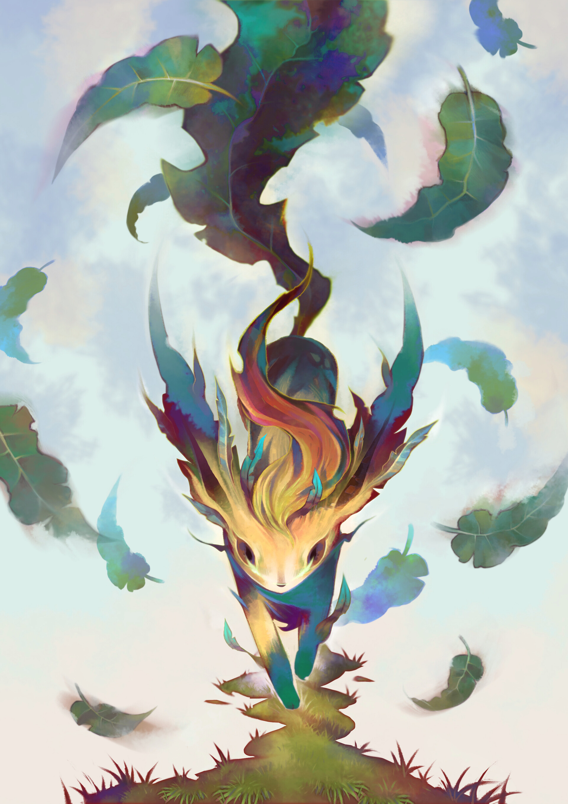 Durd Yu There are 85 leafeon fanart for sale on etsy, and they cost £13.97 on average. none