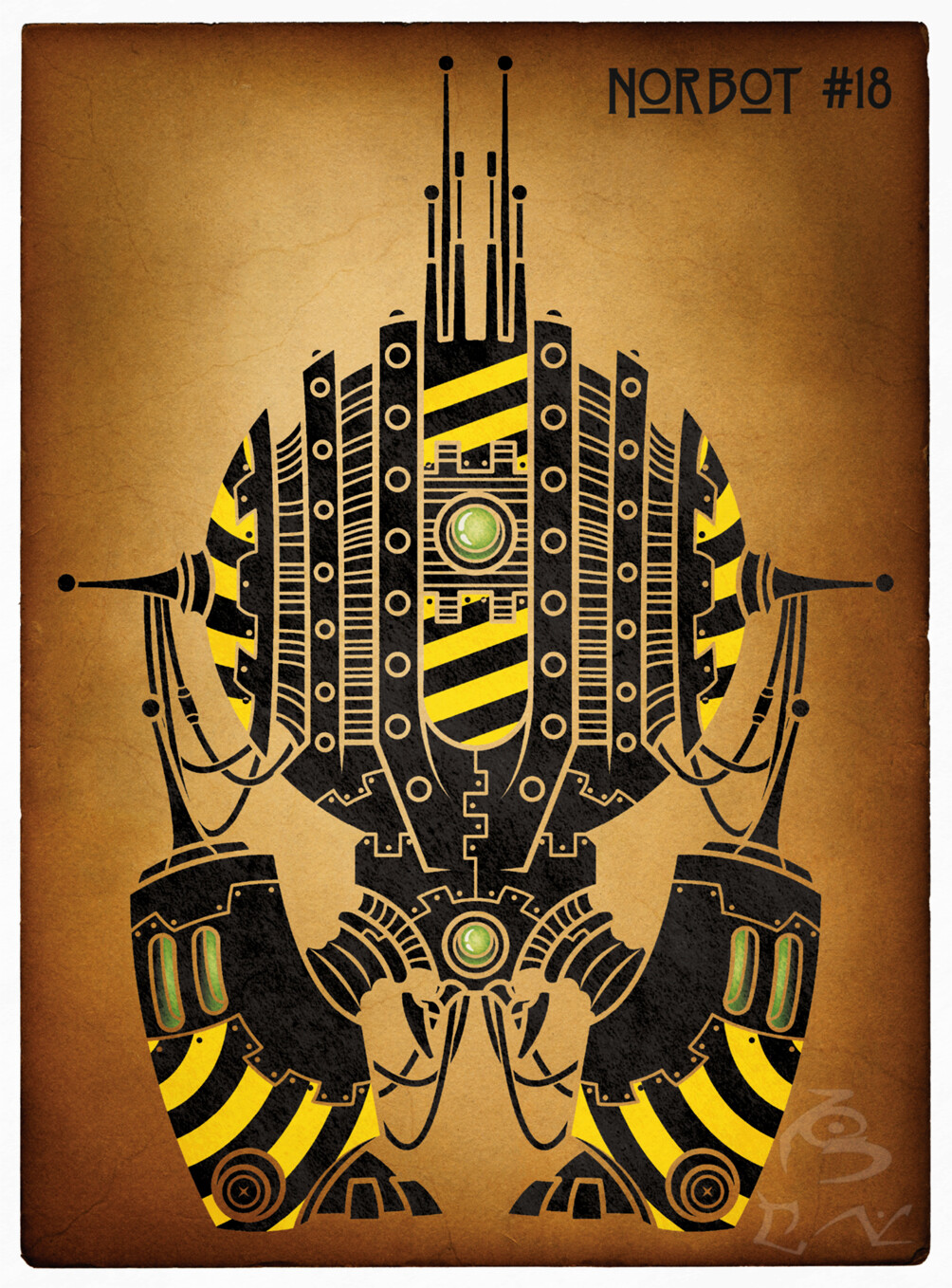 ArtStation - Norbots: Norbot #18