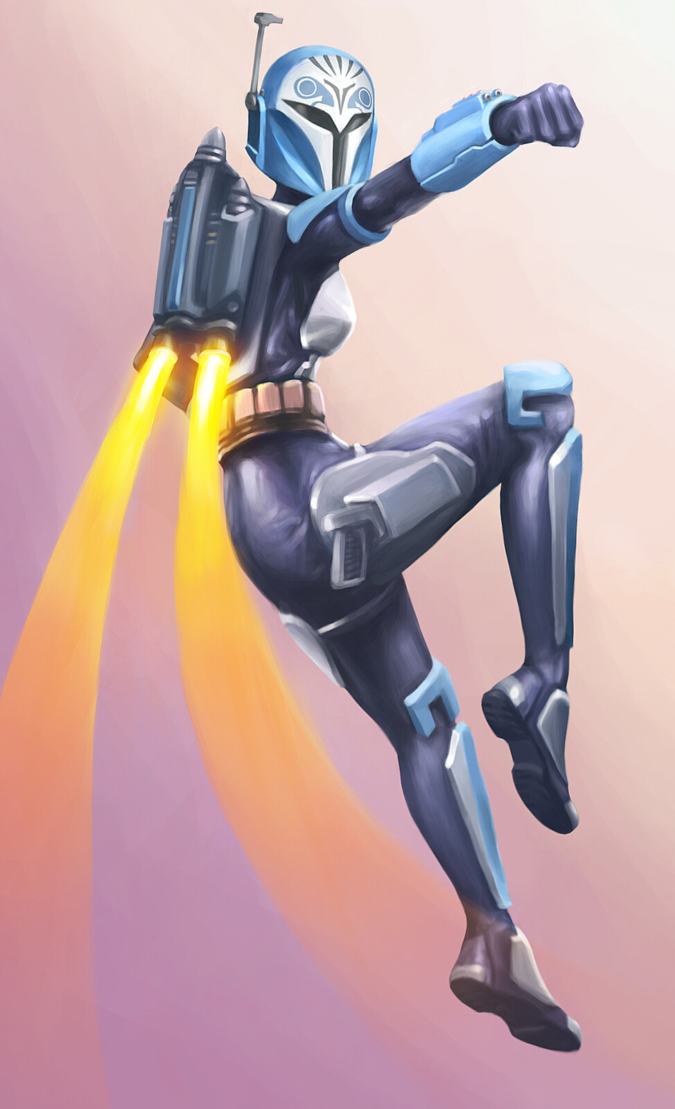 Artstation Bo Katan Vishnu Gunapathi