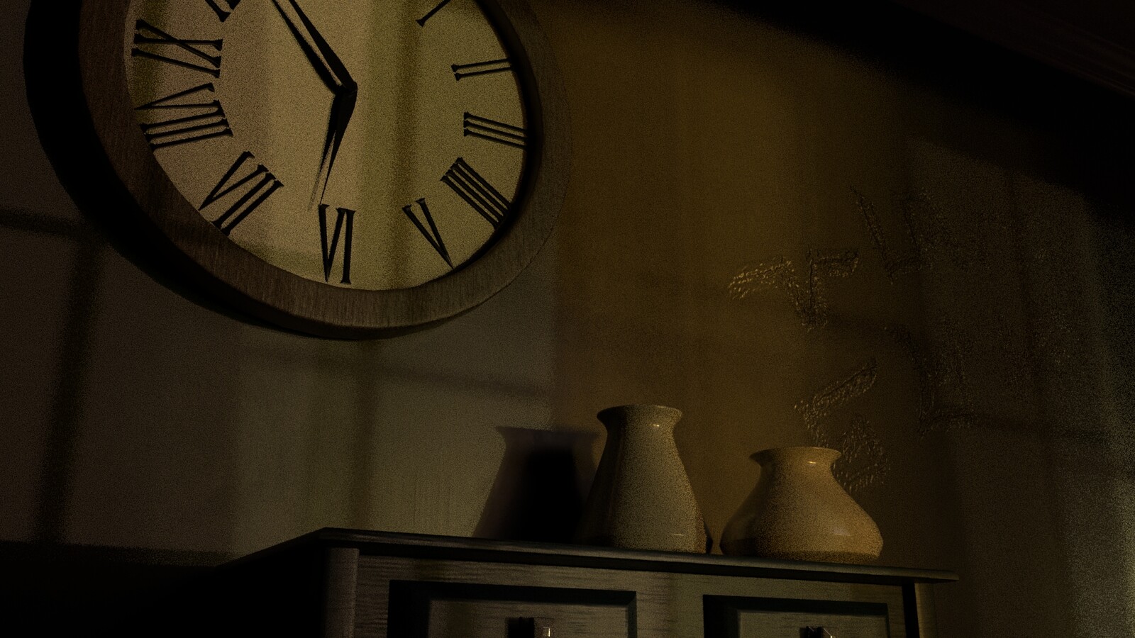 Preliminary lighting 