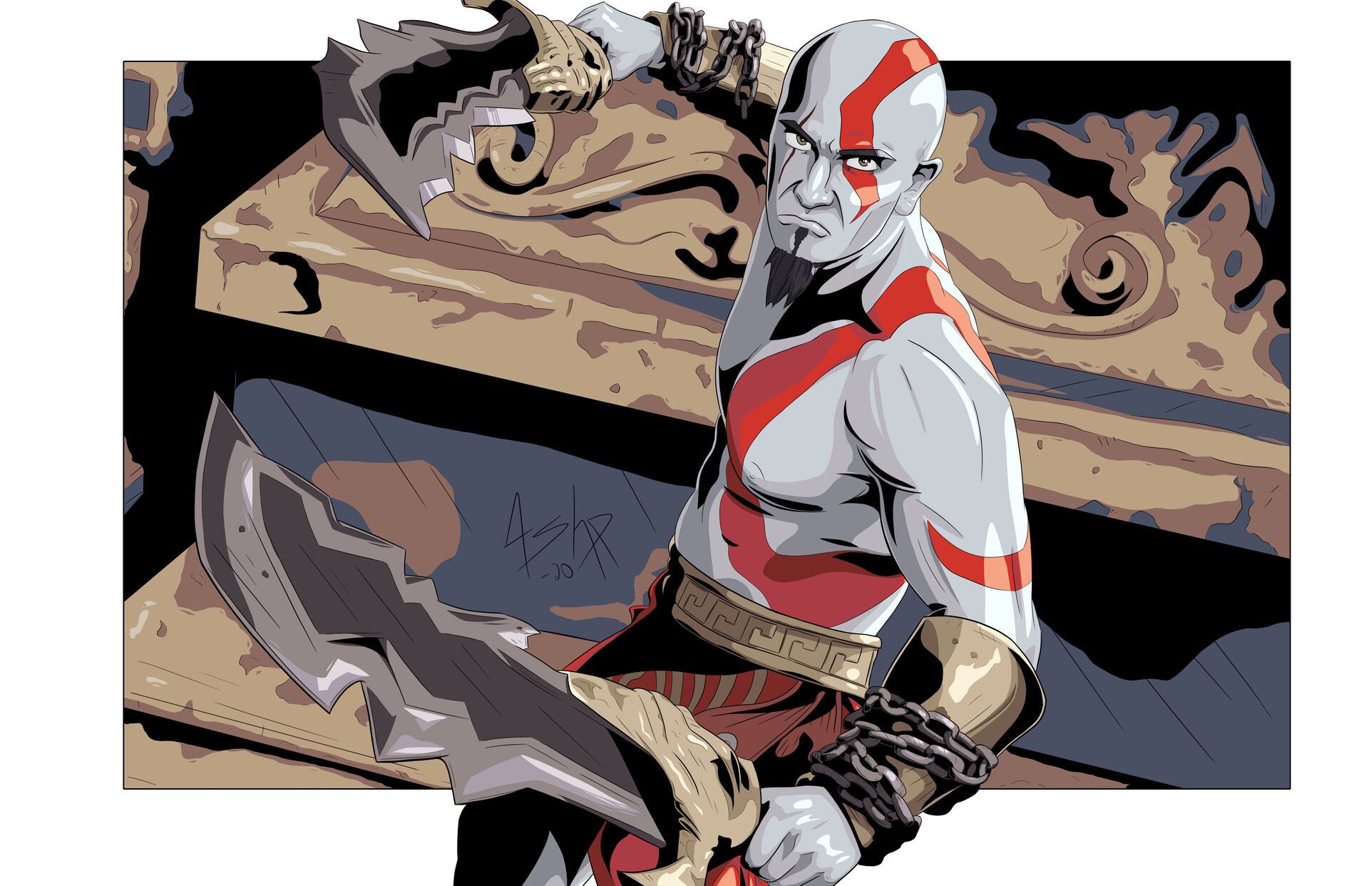 ArtStation - Kratos