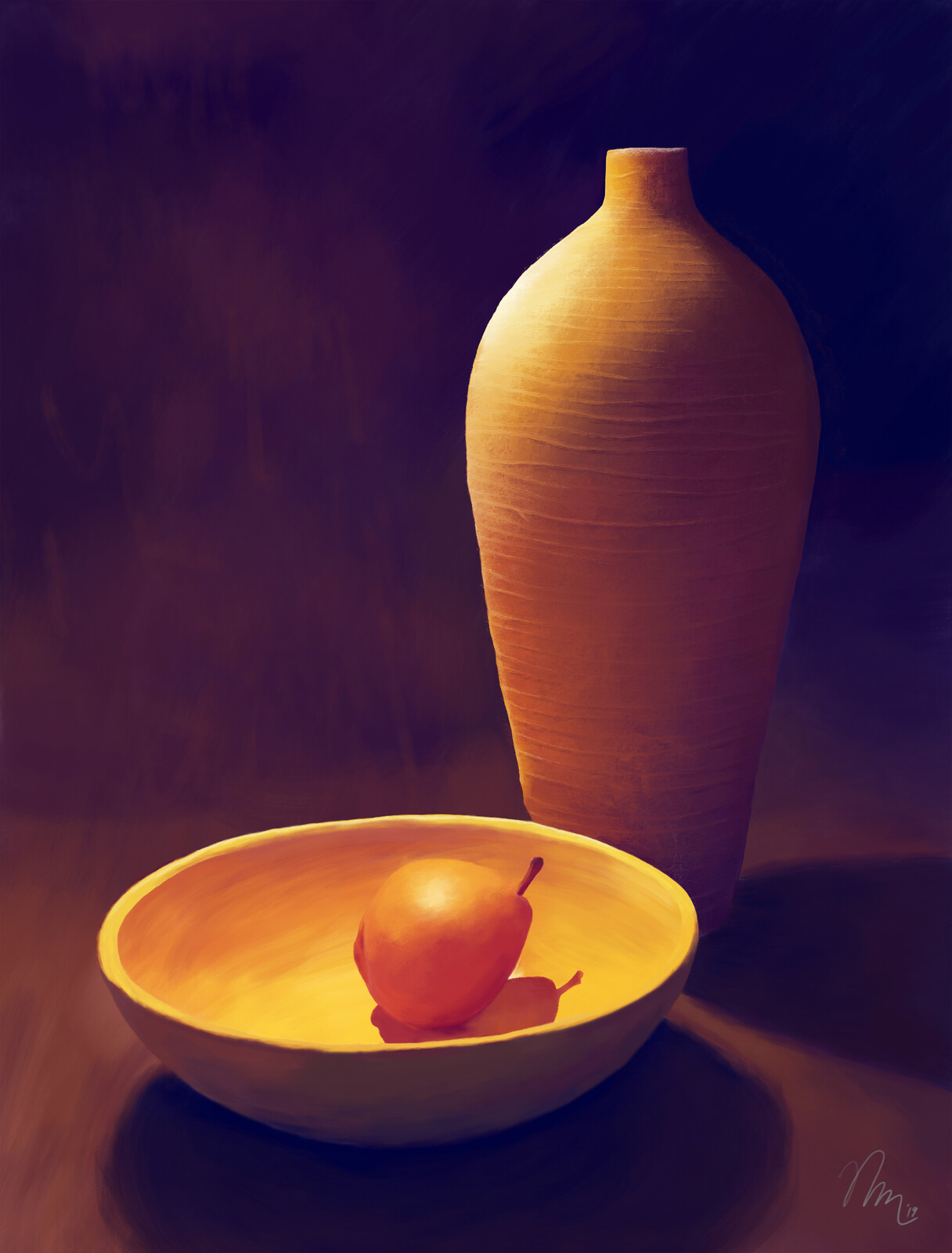 Still Life Digital Painting