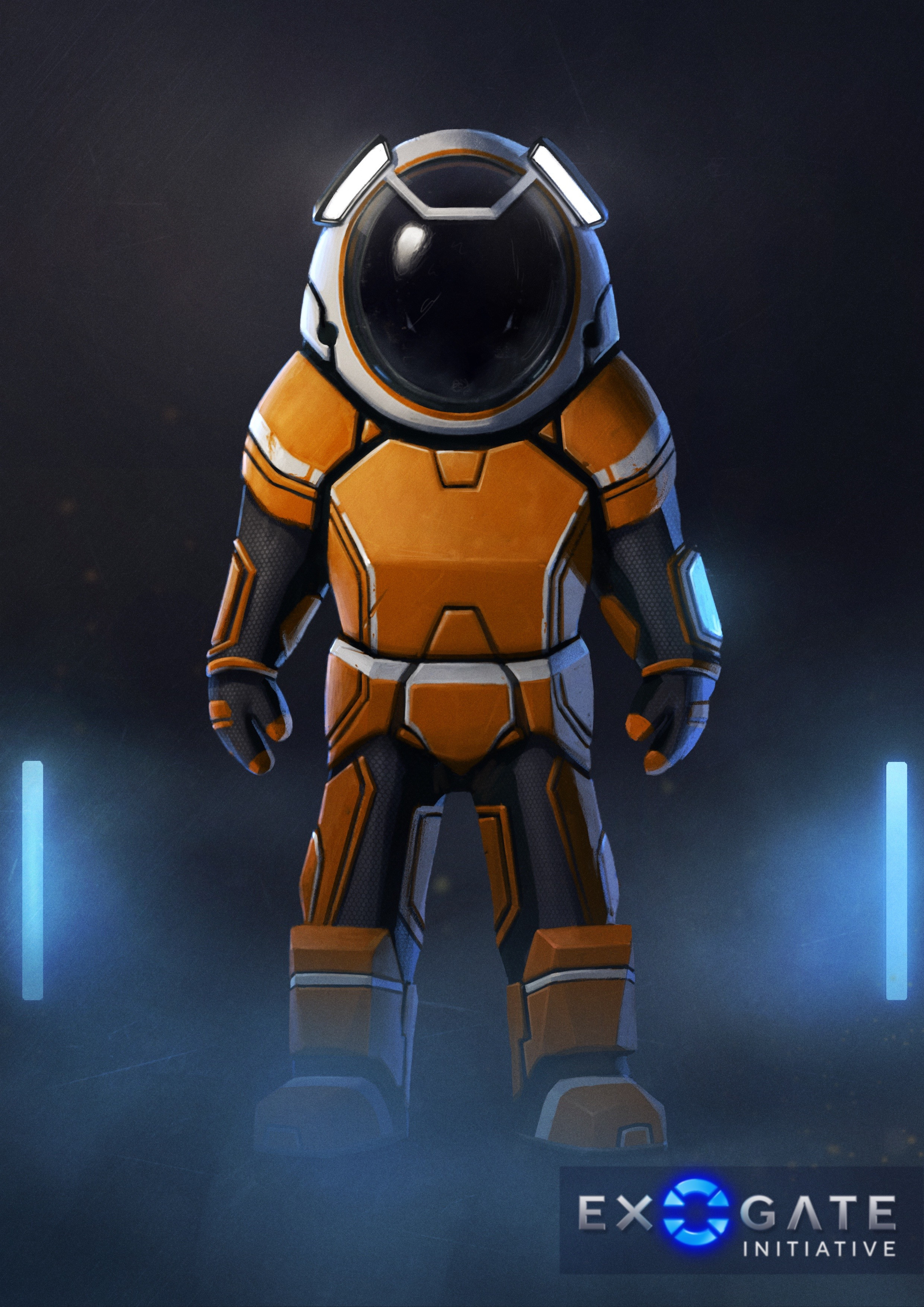 Space exploration suit - Heavy variant