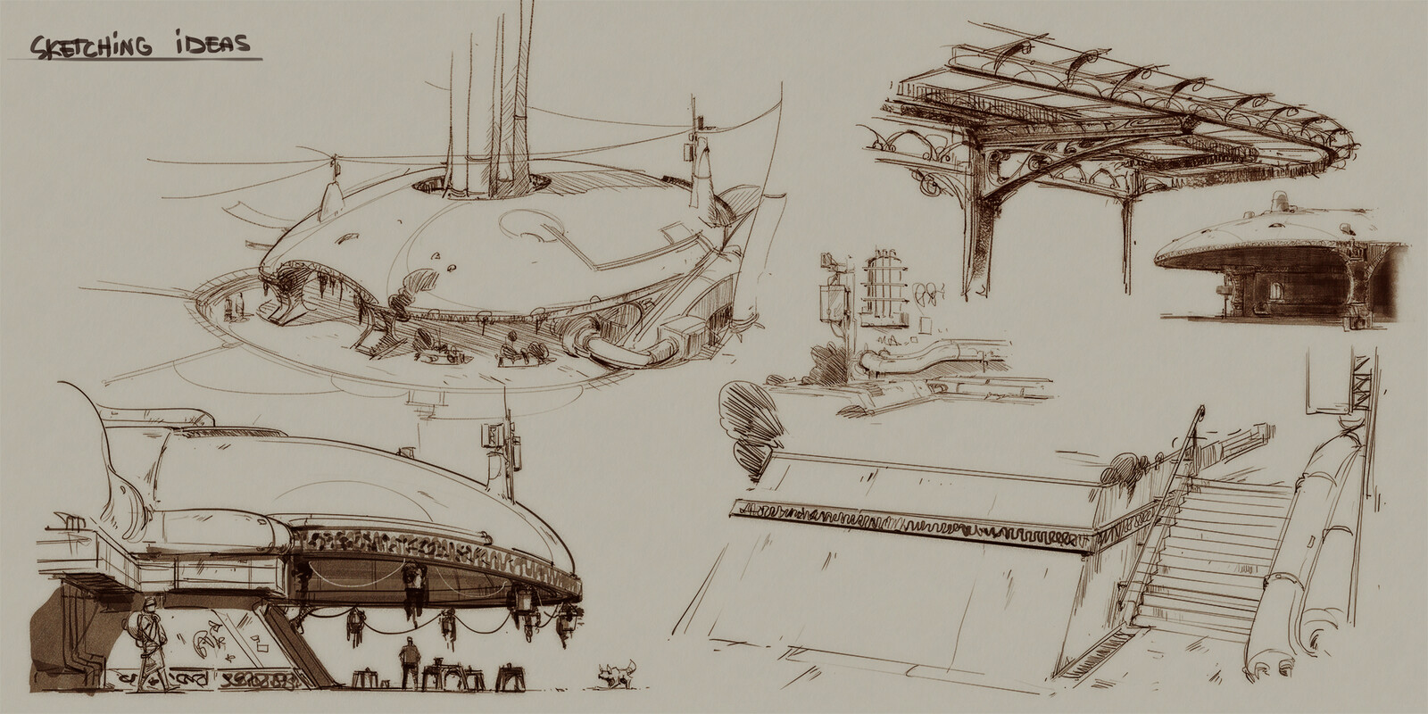 Researching architecture/ shape language