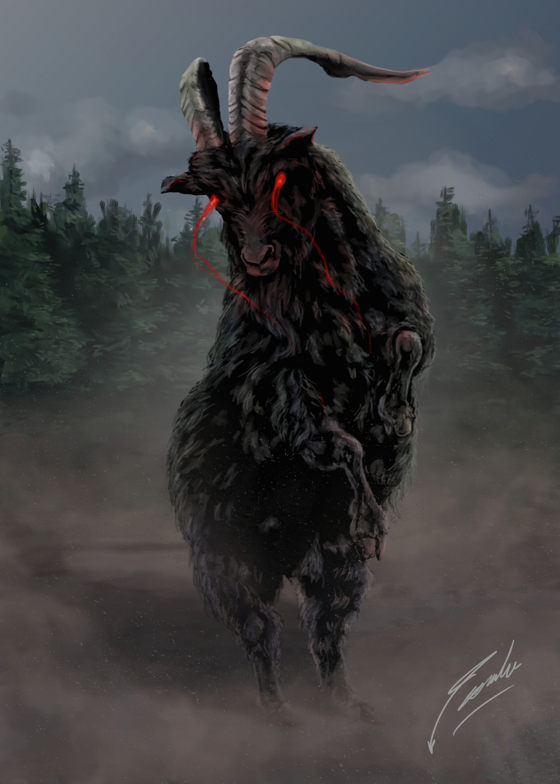 ArtStation - Black Phillip, Leo D'Amico