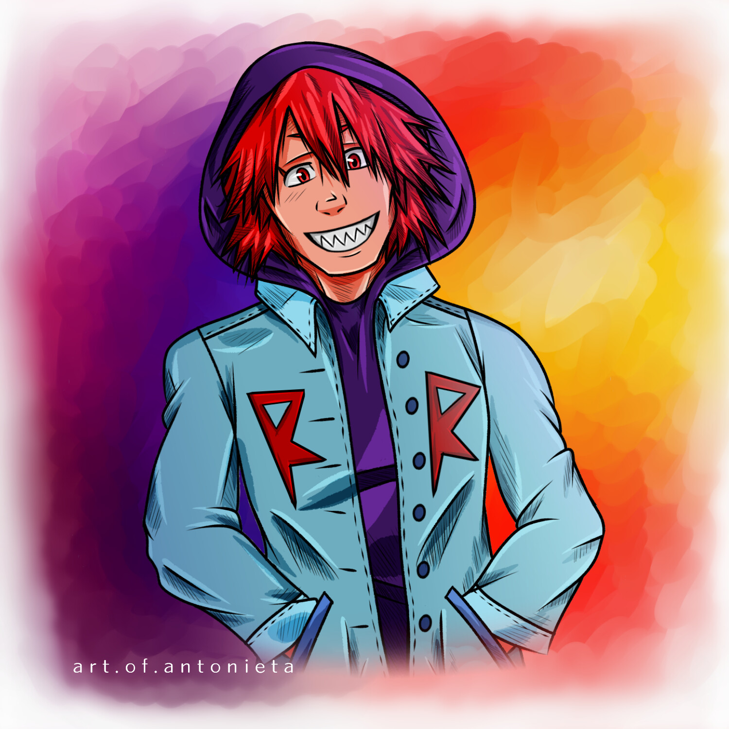 Artstation Casual Eijirou Kirishima Natalie Arroyo