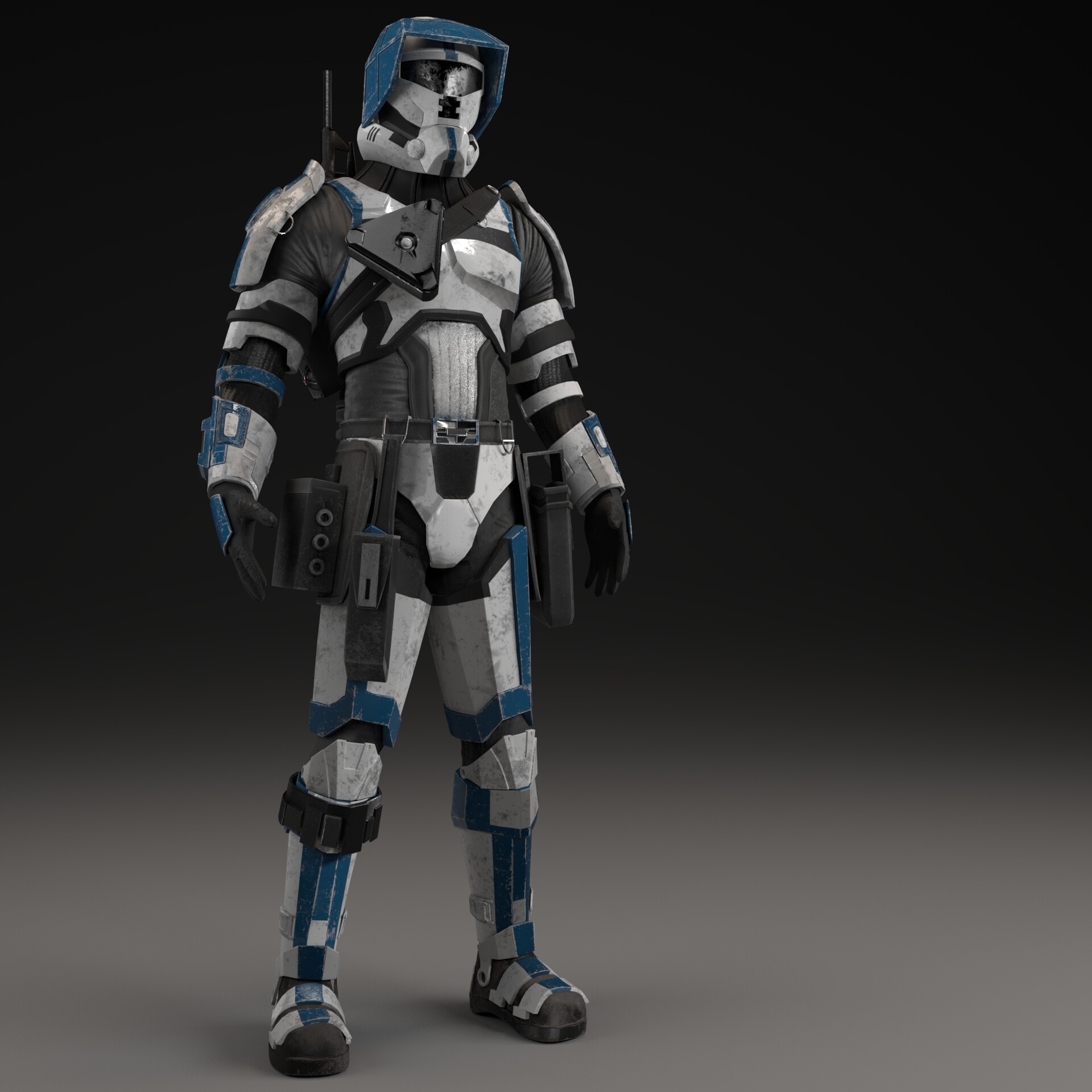 Artstation Old Republic Havoc Trooper Caleb Kozma