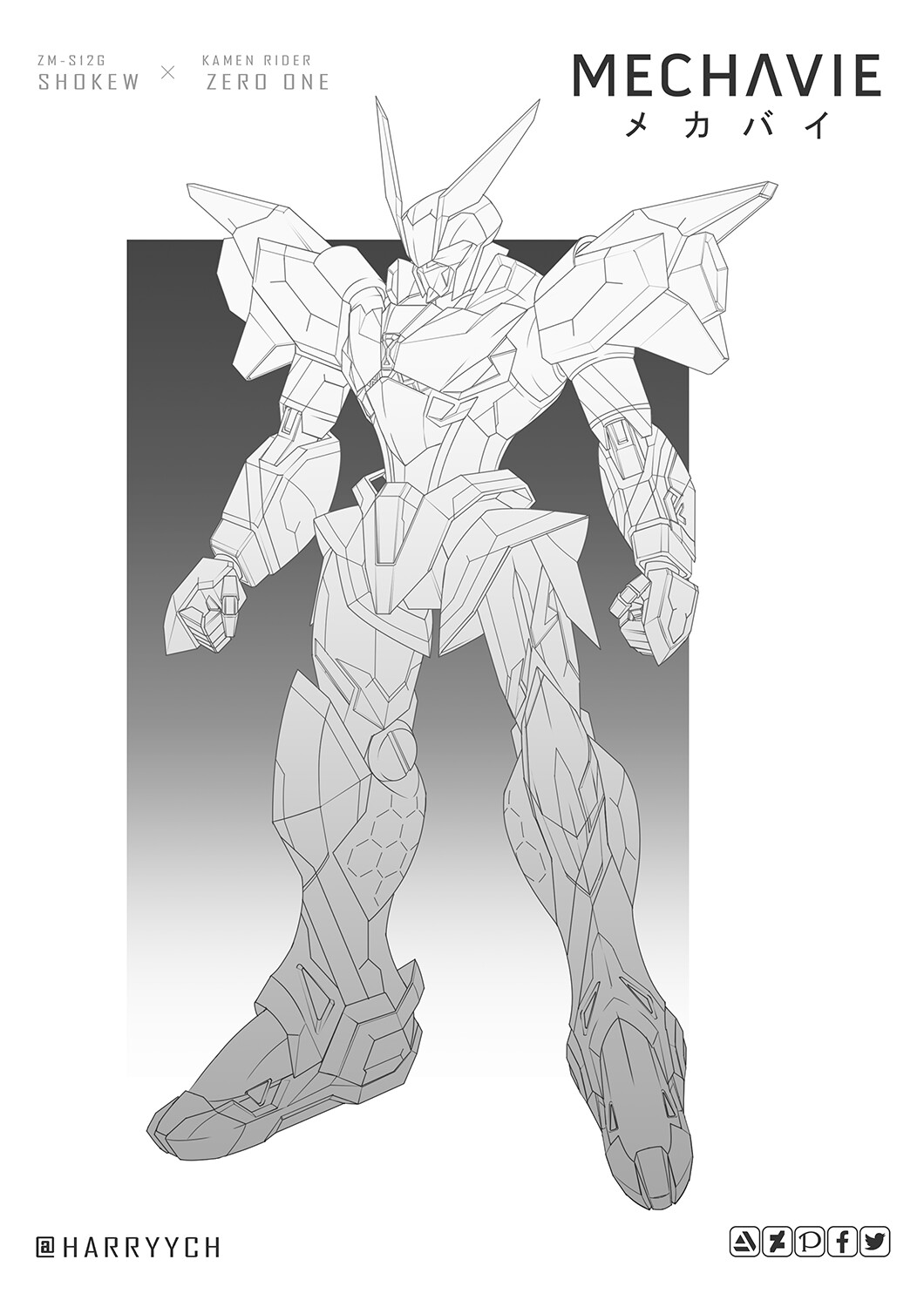 Harry YCH - ZMT-S12G Shokew ⨉ Zero One Harry YCH - ZMT-S12G Shokew ⨉ Zero One