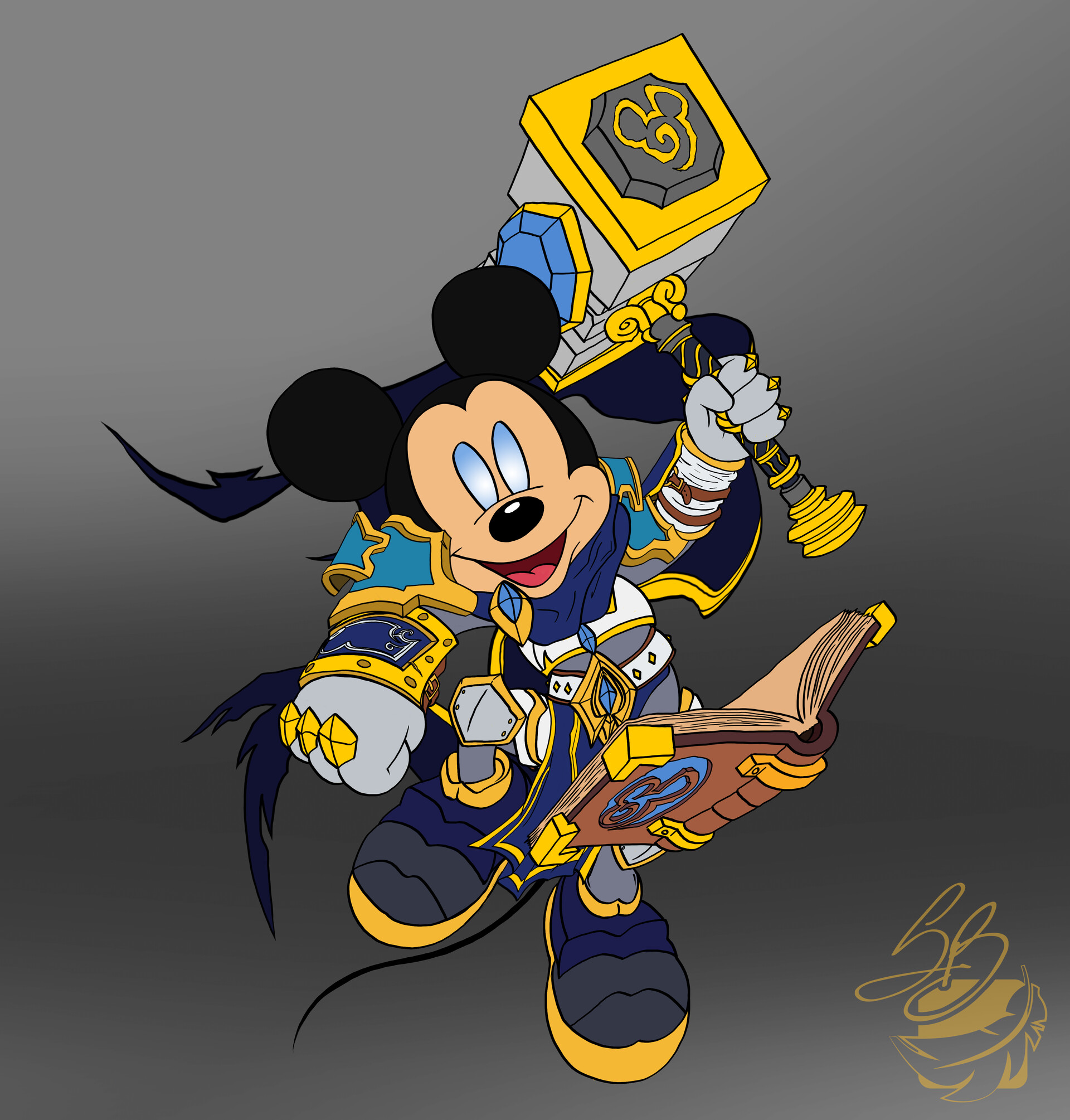 ArtStation - Kingdom Hearts King Mickey