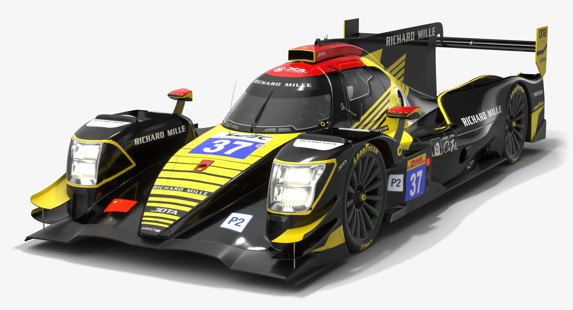 Artstation Jackie Chan Dc Racing Wec Lmp2 Season 2019 2020 3d Model Oleksii Sergiyovych