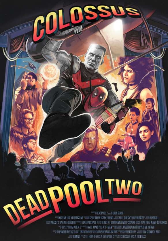 ArtStation - deadpool 3 poster