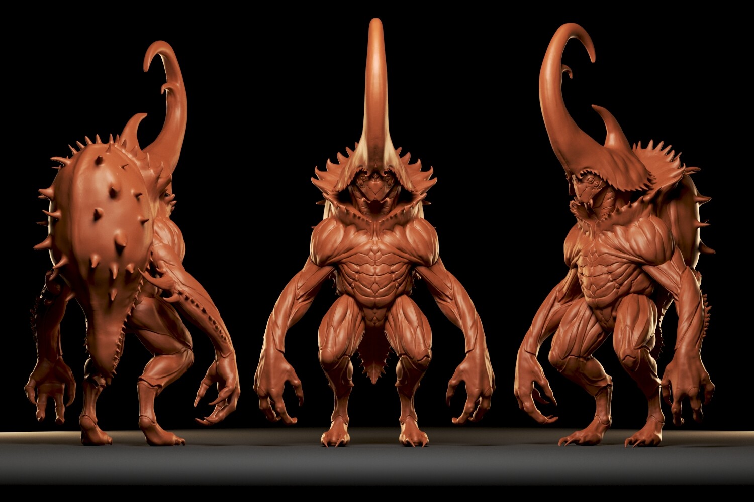 Creature creation inspired by the amazing art of
Anastasios Gionis (AKA Mavros-Thanatos)