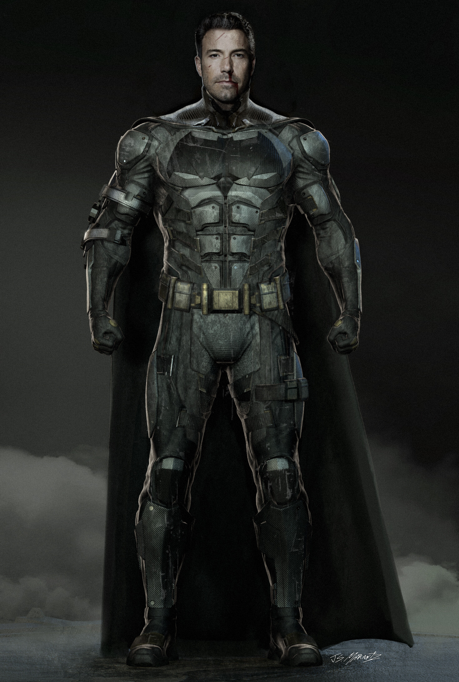 ArtStation - Justice League: Batman Tactical Suit