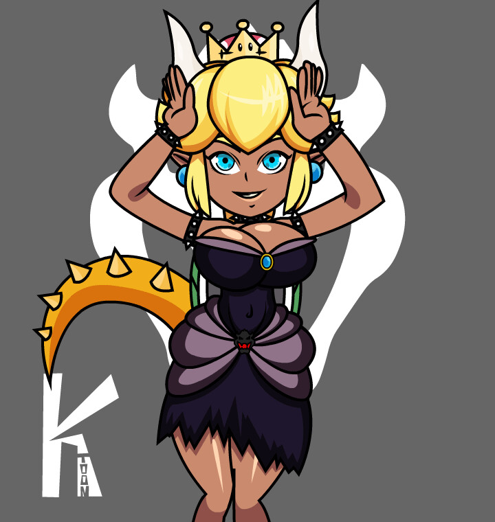 Artstation Bowsette K Toon Would you like to change the currency to pounds (£)? artstation bowsette k toon