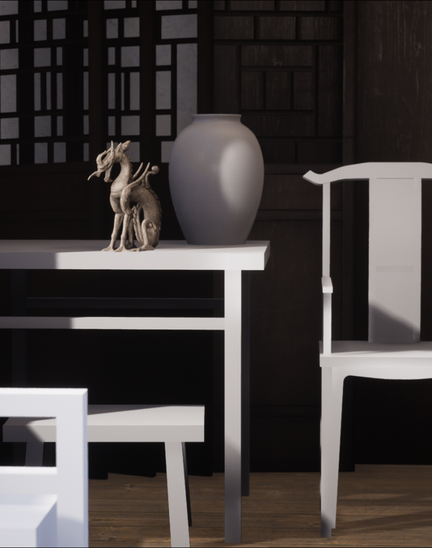 Progress gif of another shot