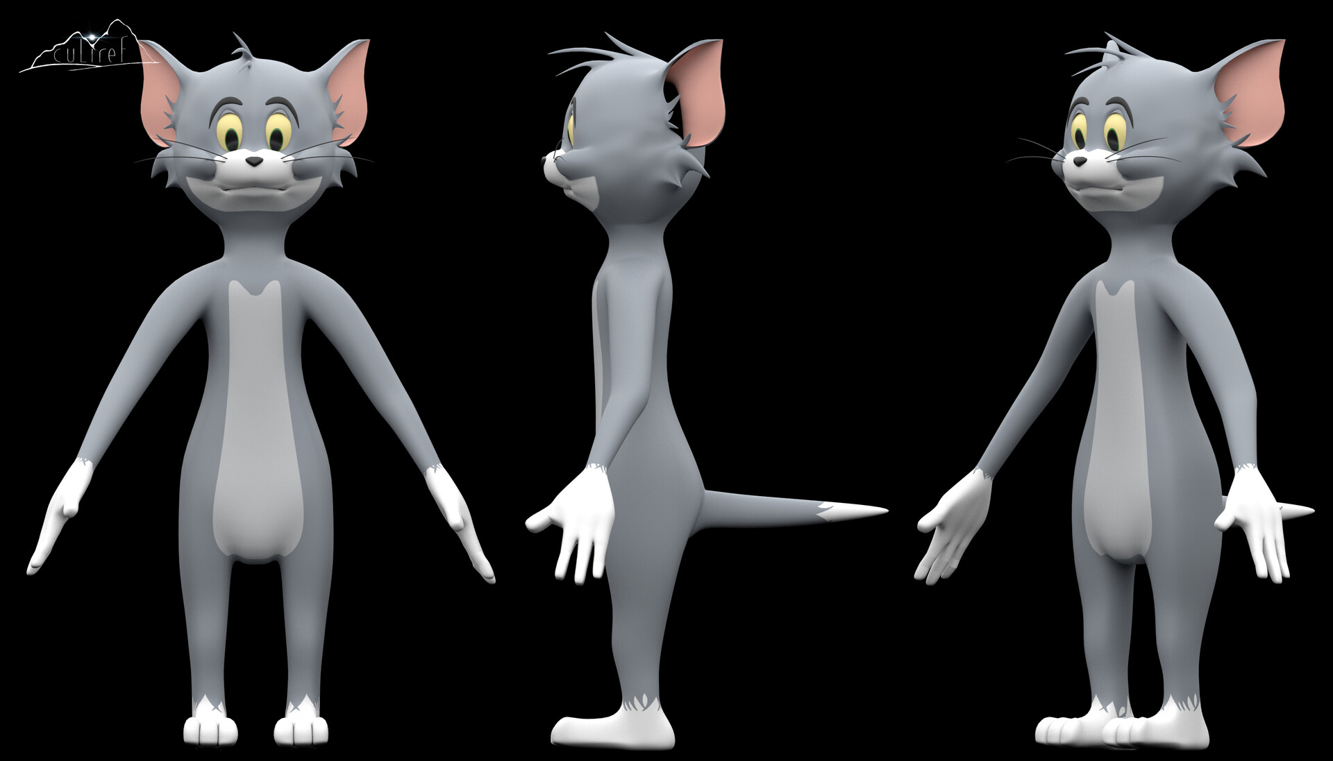 ArtStation - Tom and Jerry Cartoon 3D Reference Images