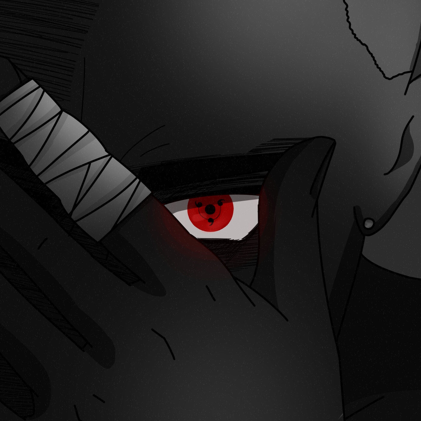 Artstation Frank Ocean Sharingan Patrick Scheel