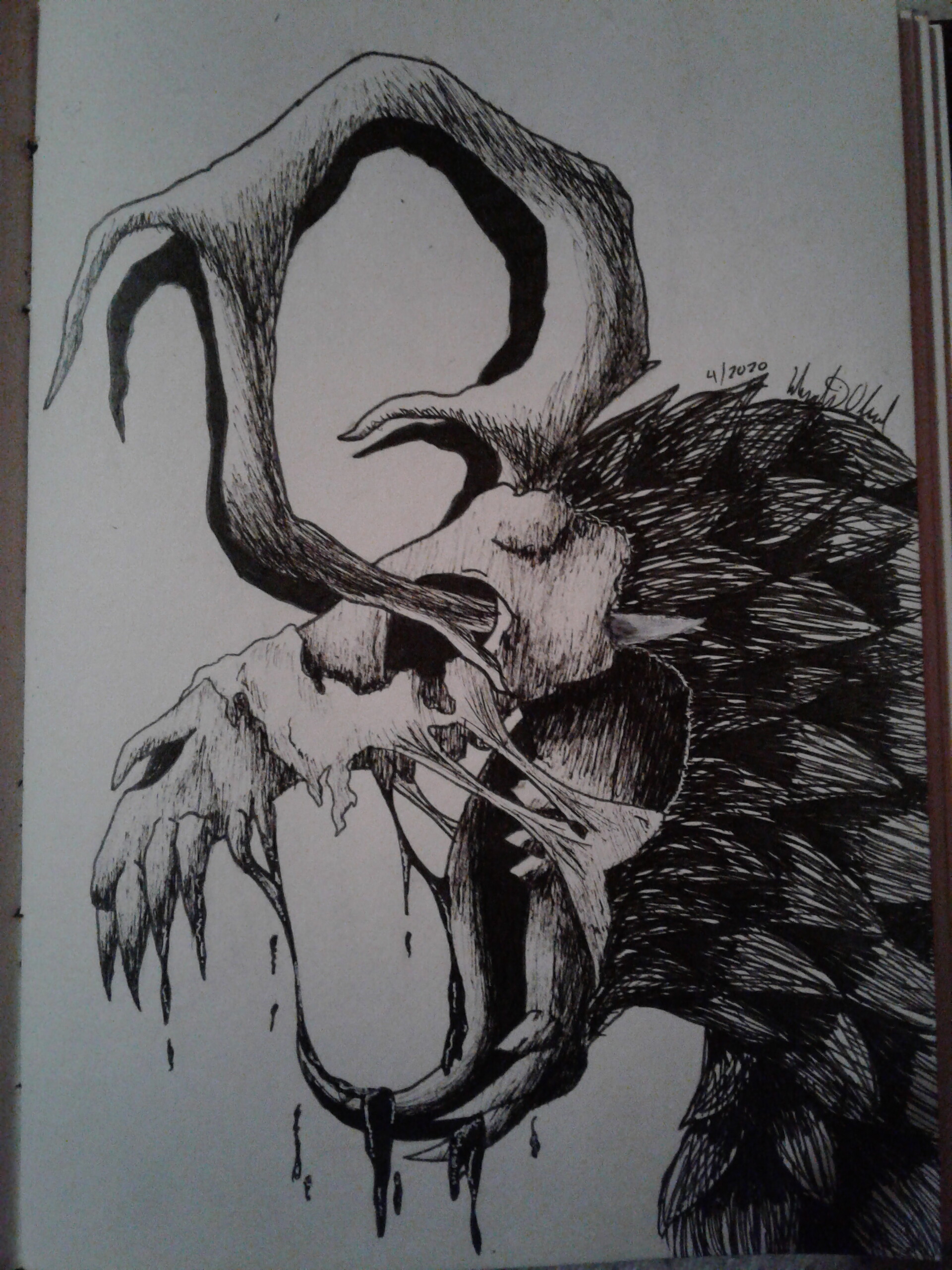 Wendigo drawing best sale