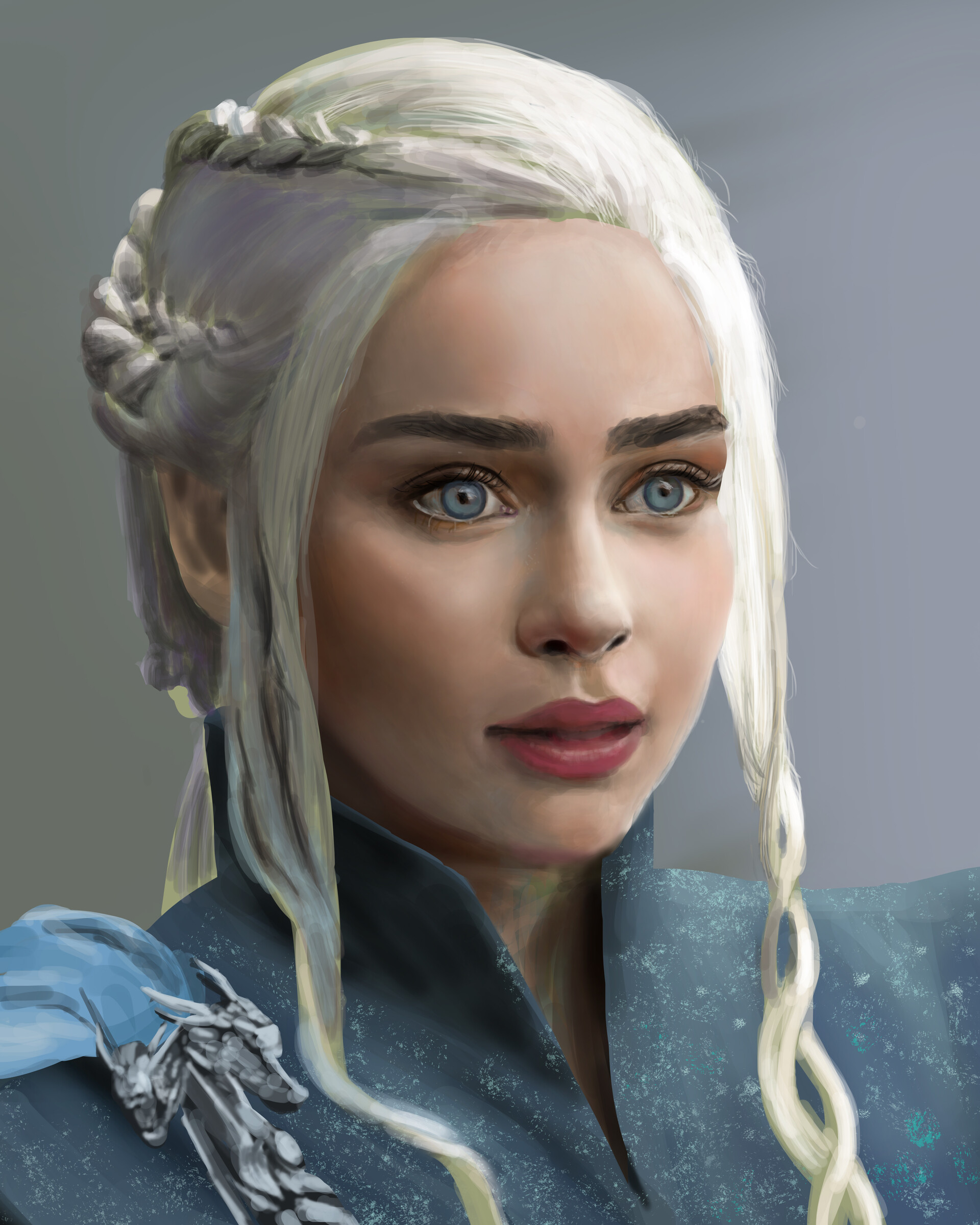 Artstation Mother Dragon Daenerys Targaryen